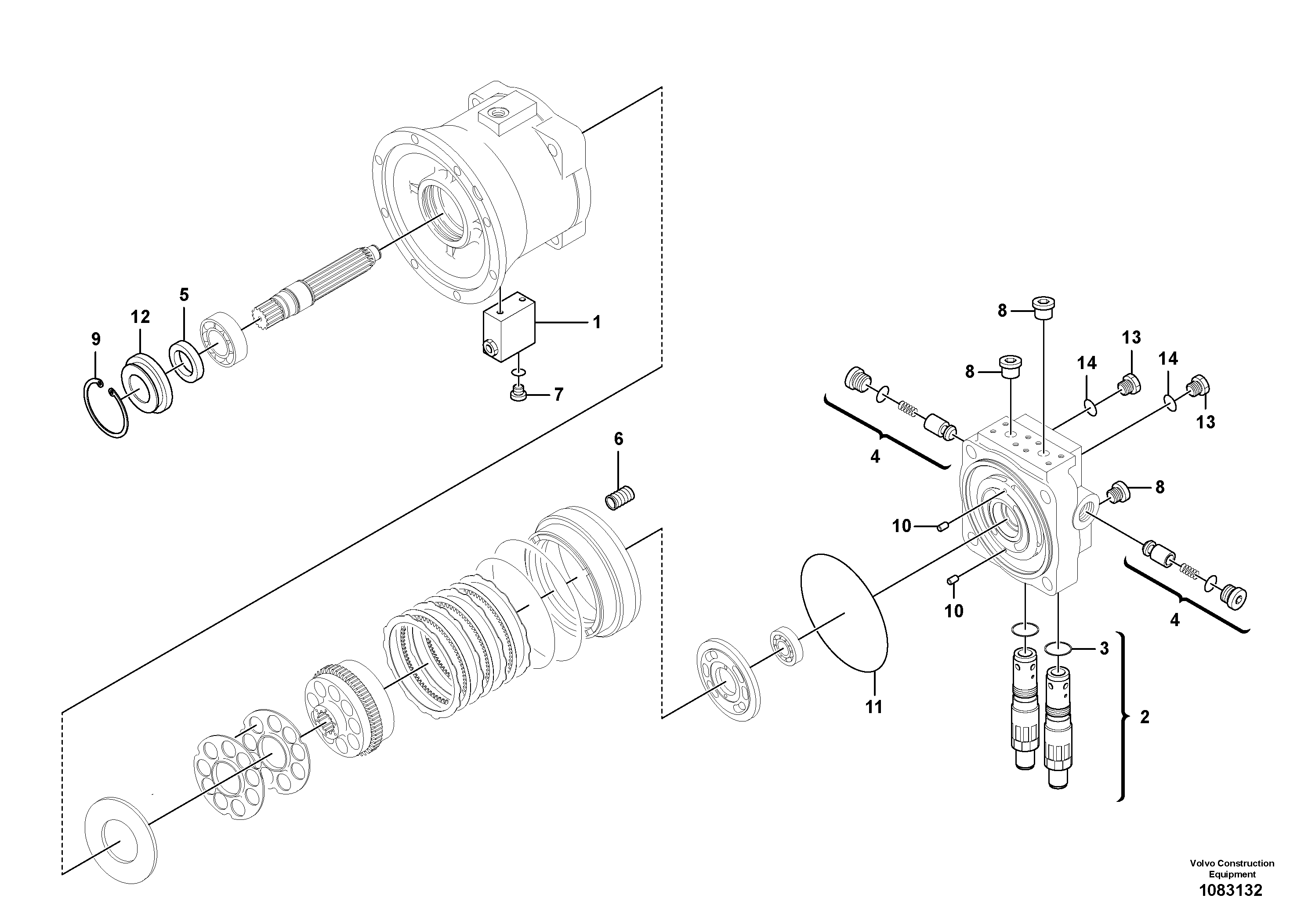 Valve VOE14709802 VOLVO