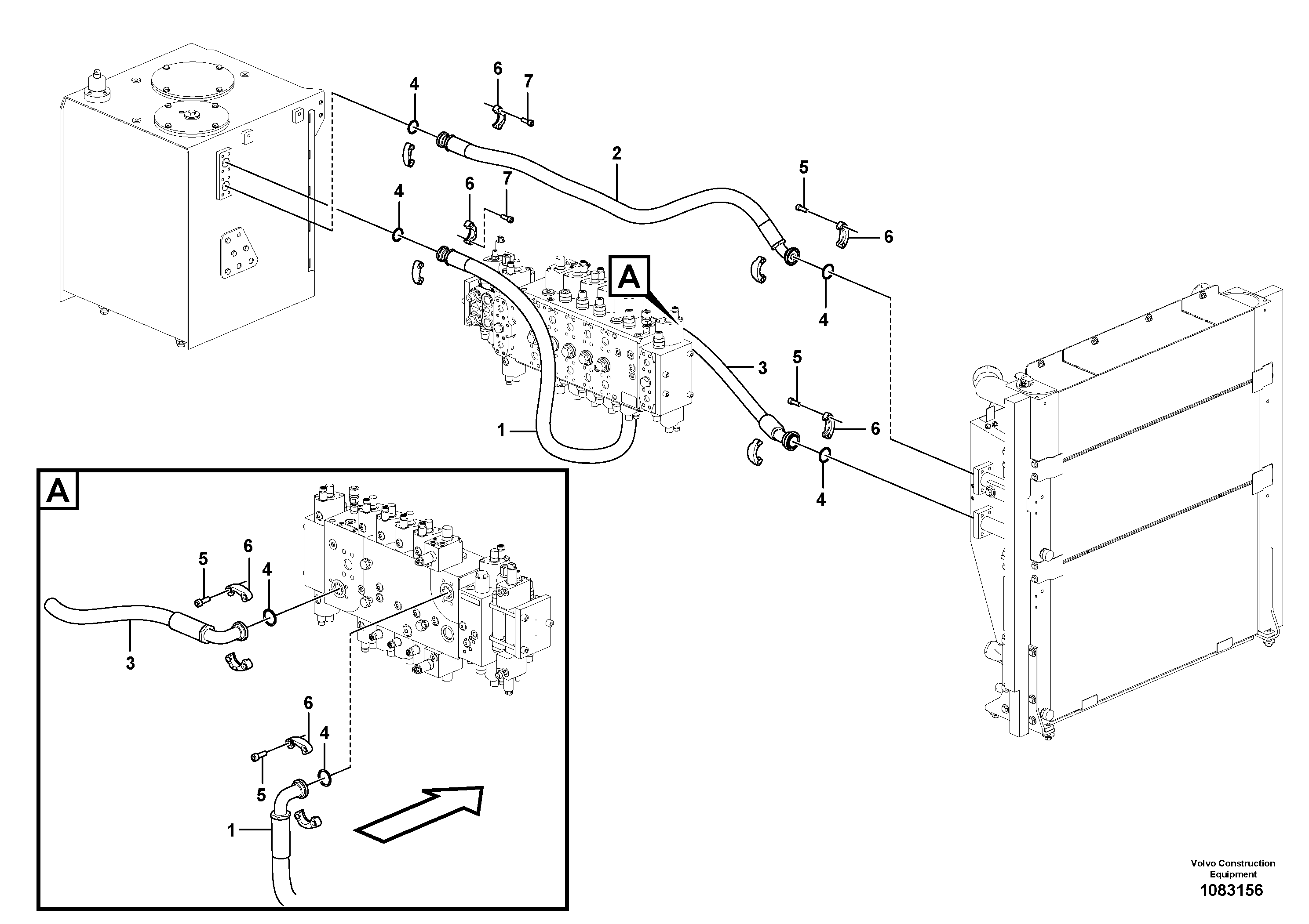 Timing gear casing VOE14683299 VOLVO