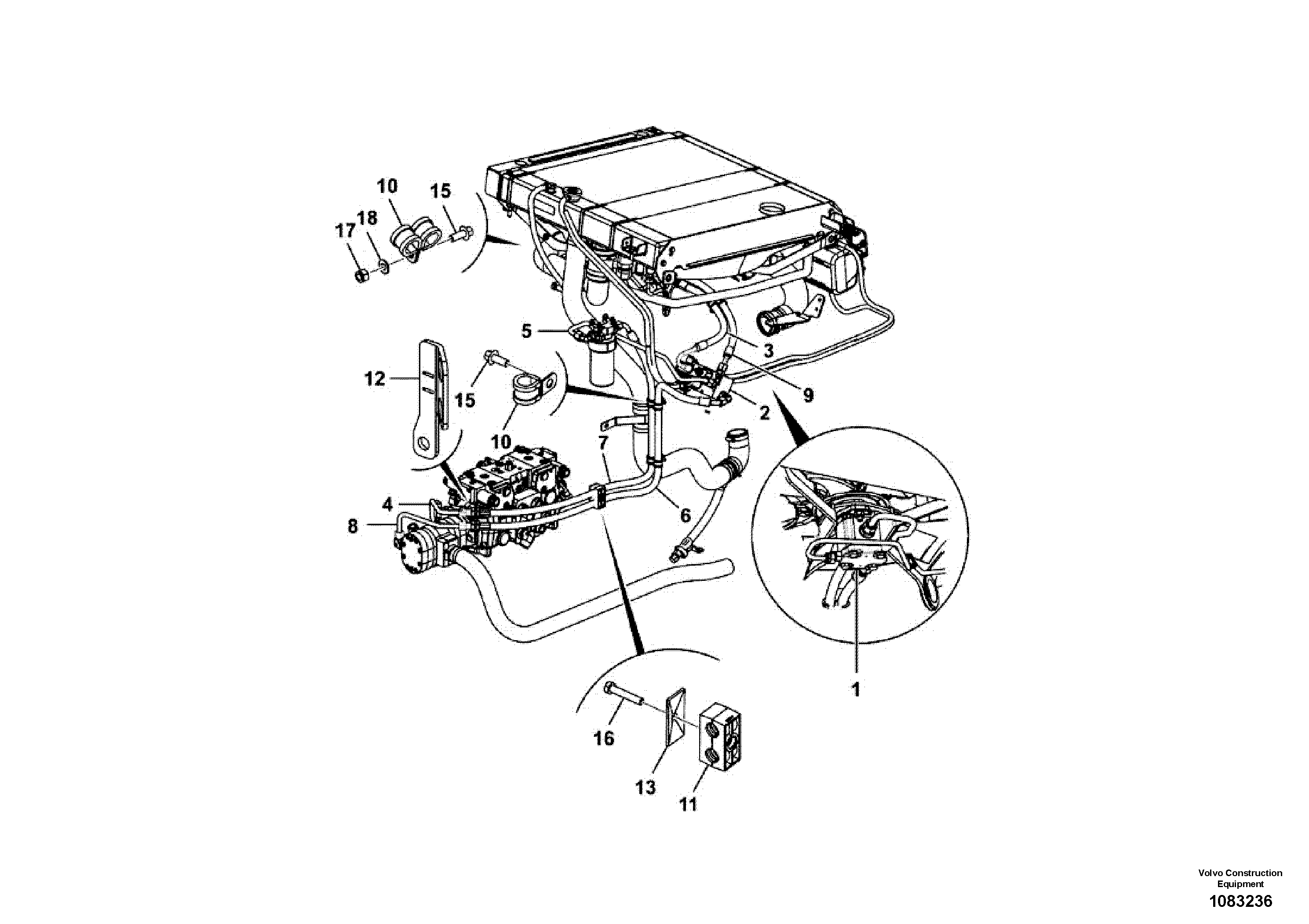 Window Cassette VOE17445740 VOLVO