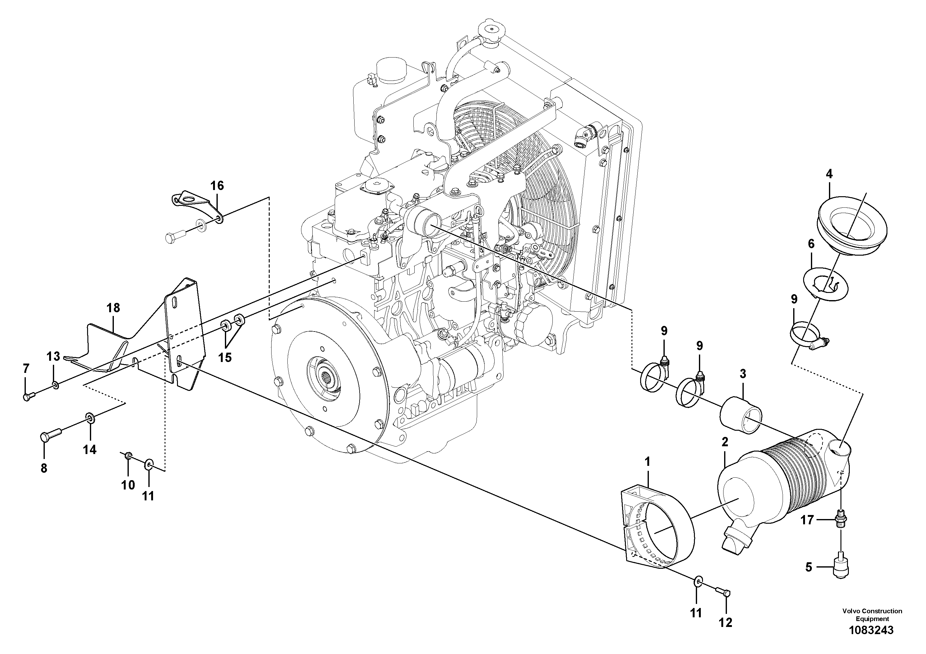 Connector Kit VOE12764200 VOLVO