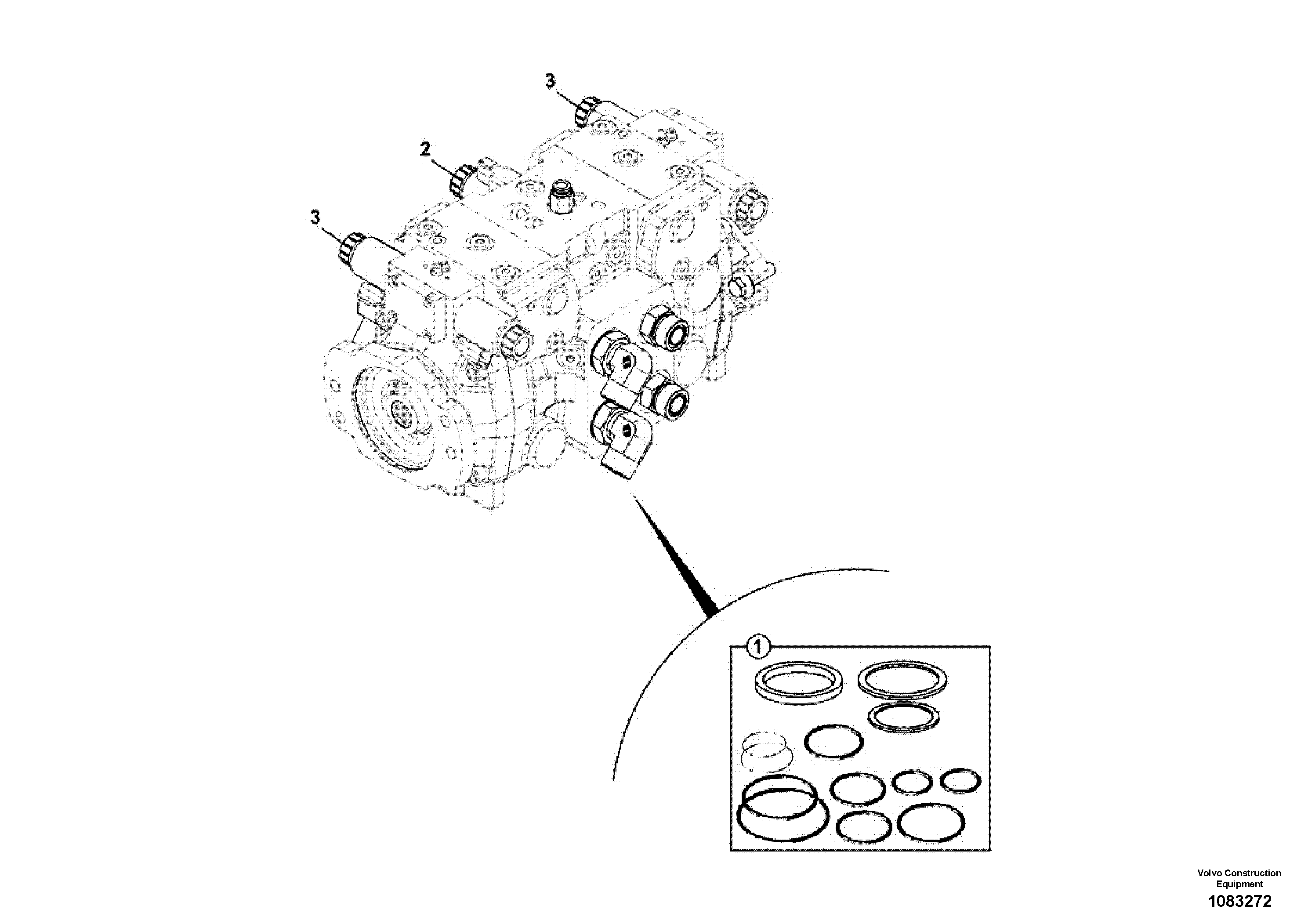 Expansion Tank VOE17445841 VOLVO