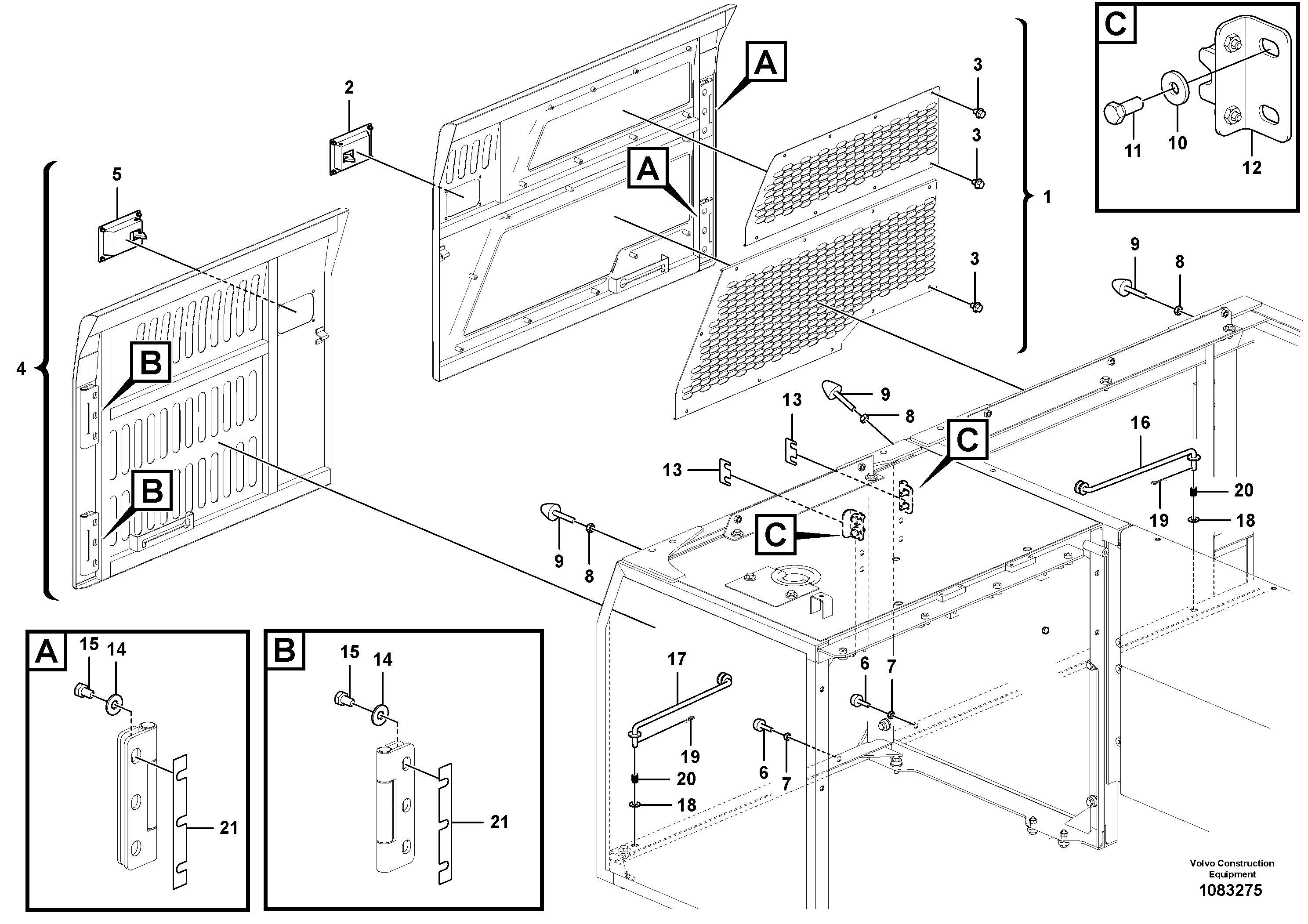 Edge Iron RM/VOE14707822 VOLVO