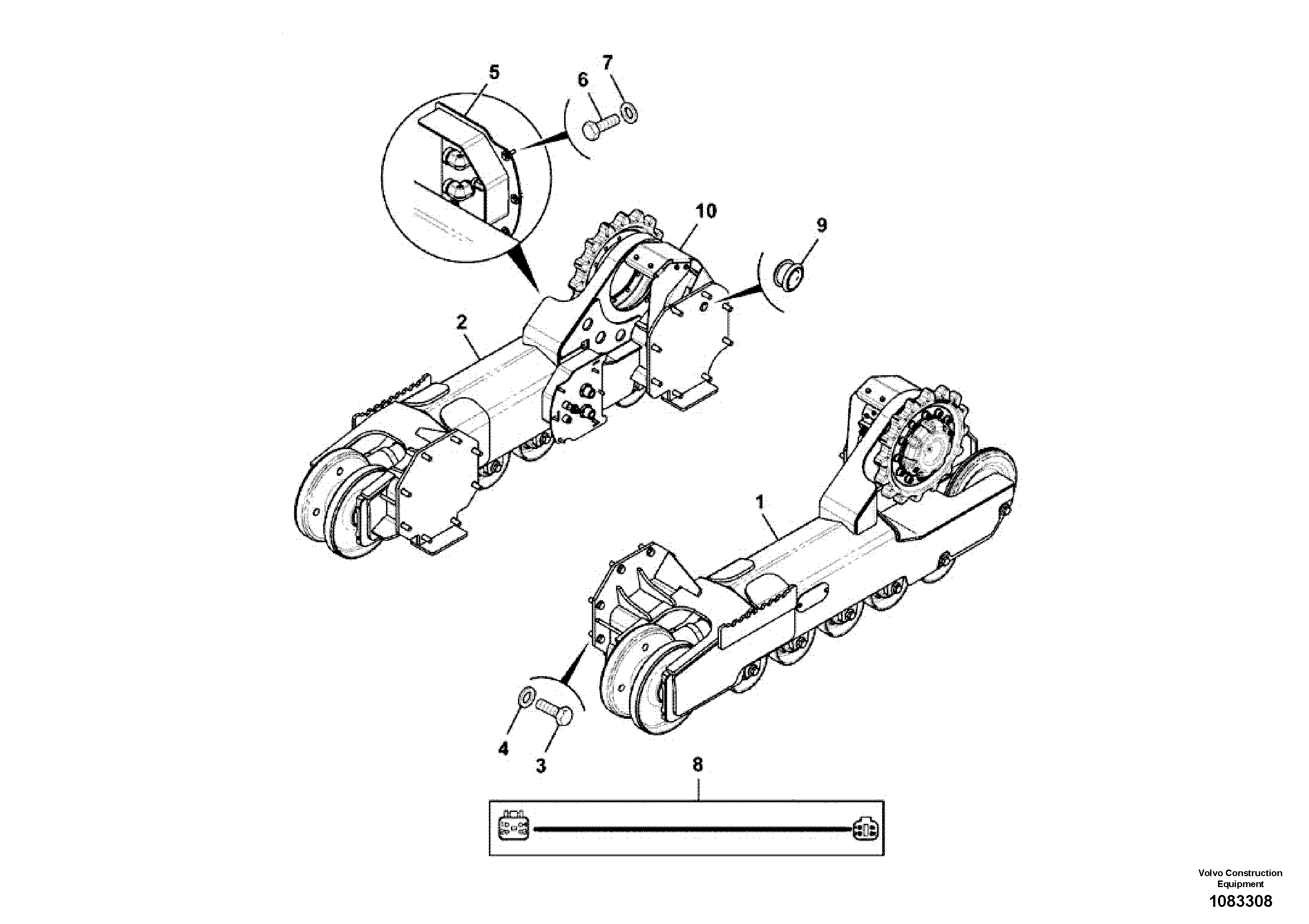 Screw VOE17446567 VOLVO