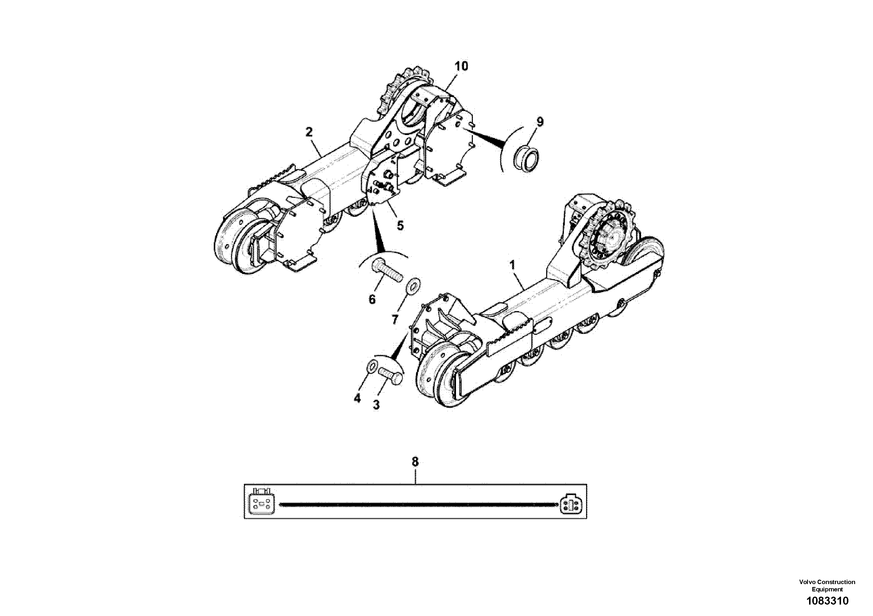 Screw VOE17446572 VOLVO