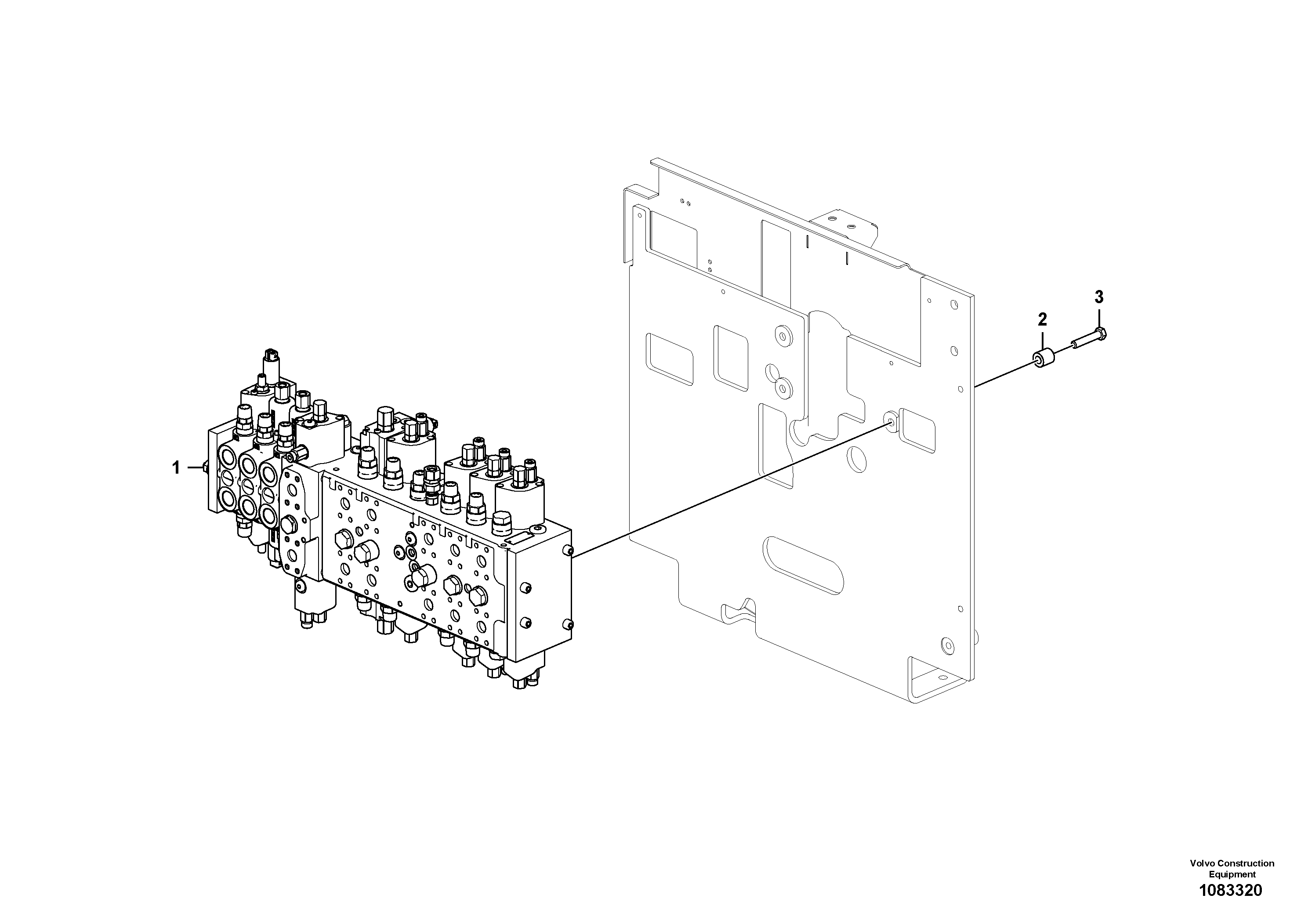 Shaft Guide VOE14721175 VOLVO