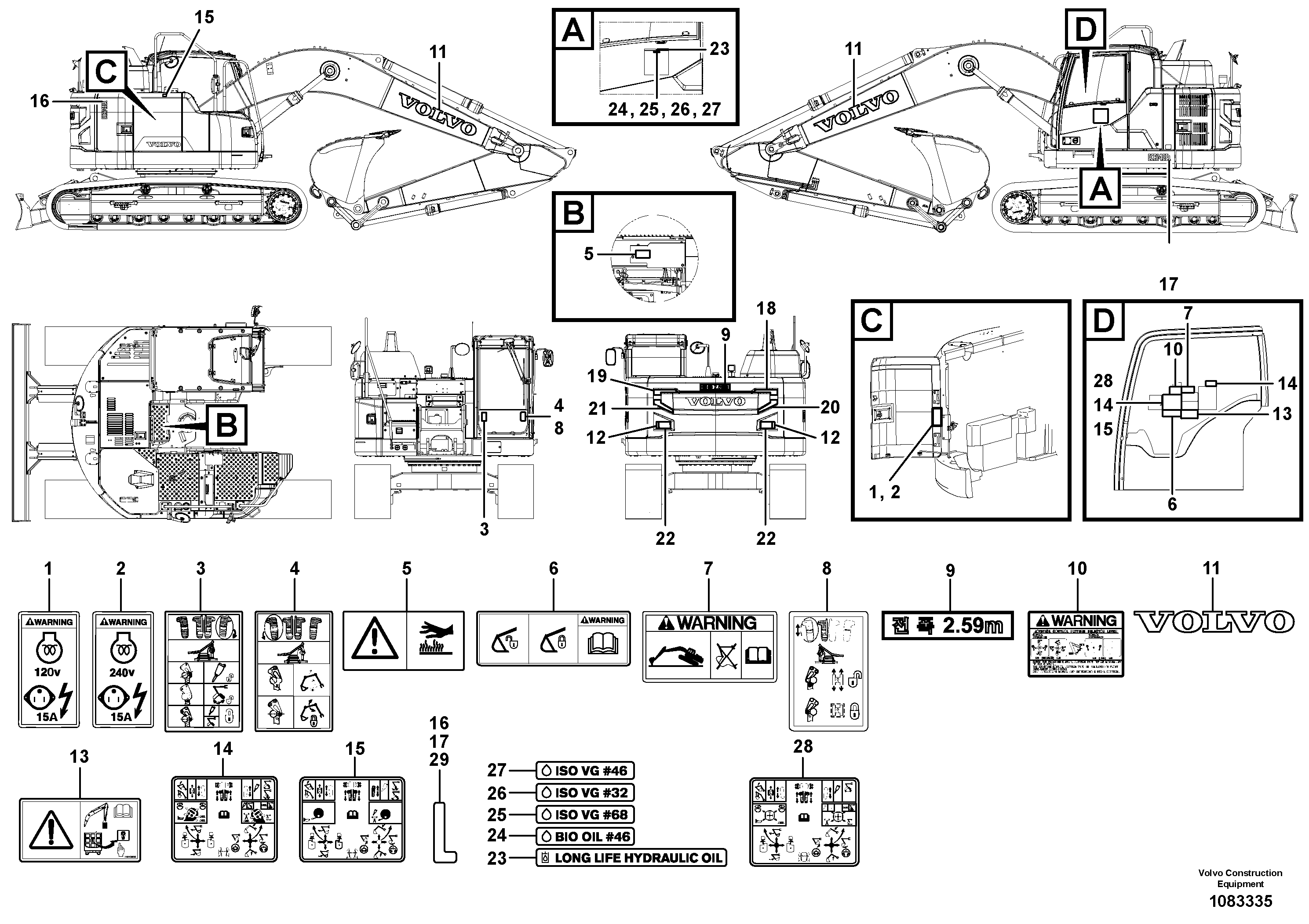 Cylinder Block VOE14690969 VOLVO