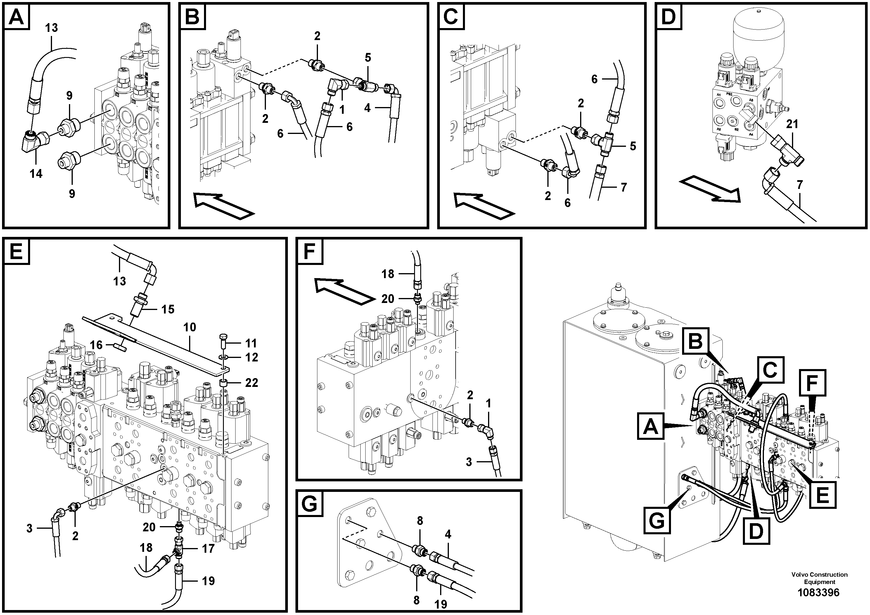 Seat frame VOE14668477 VOLVO