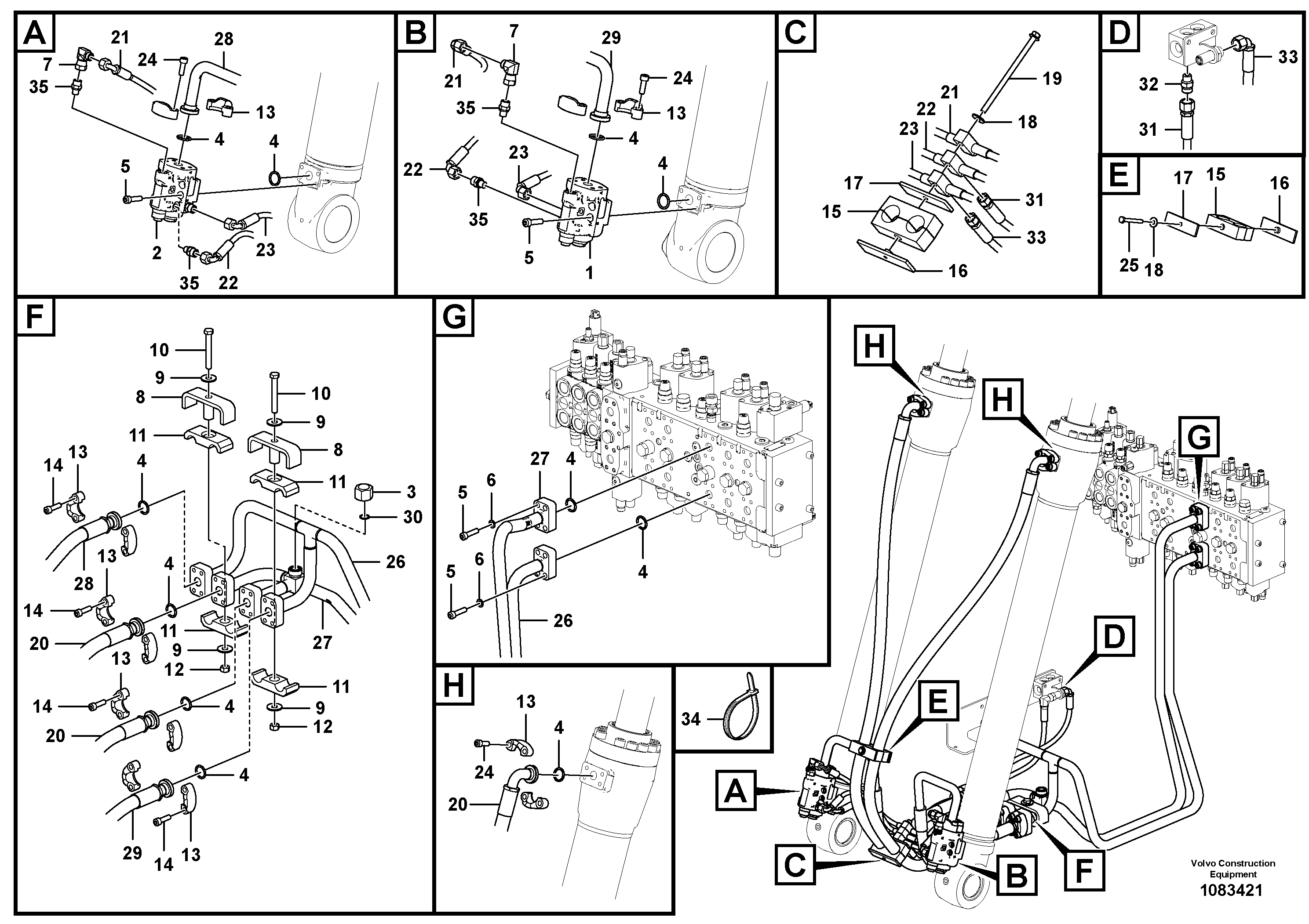 Press. lim. valve VOE14675545 VOLVO