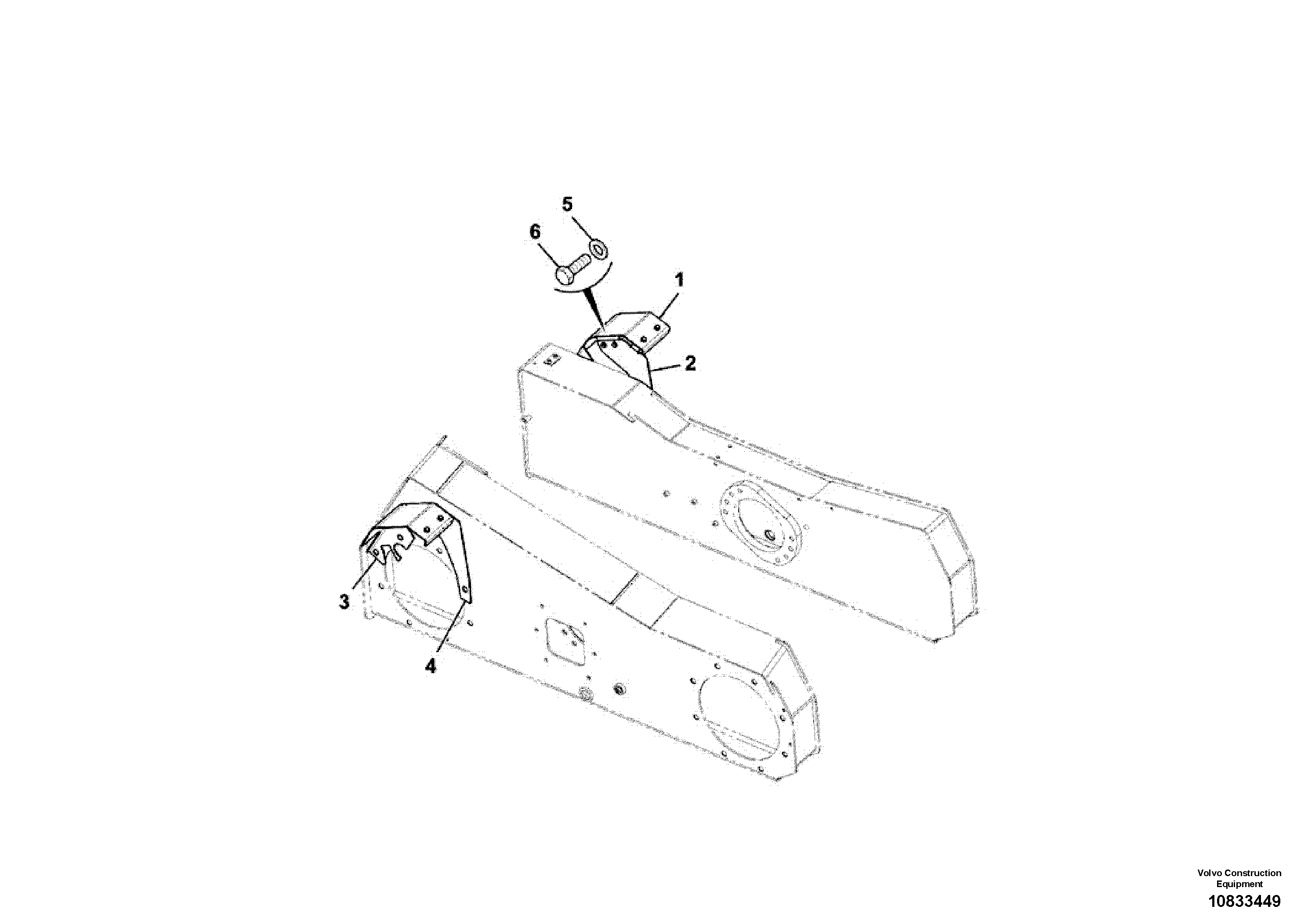 Shaft brake VOE17444740 VOLVO