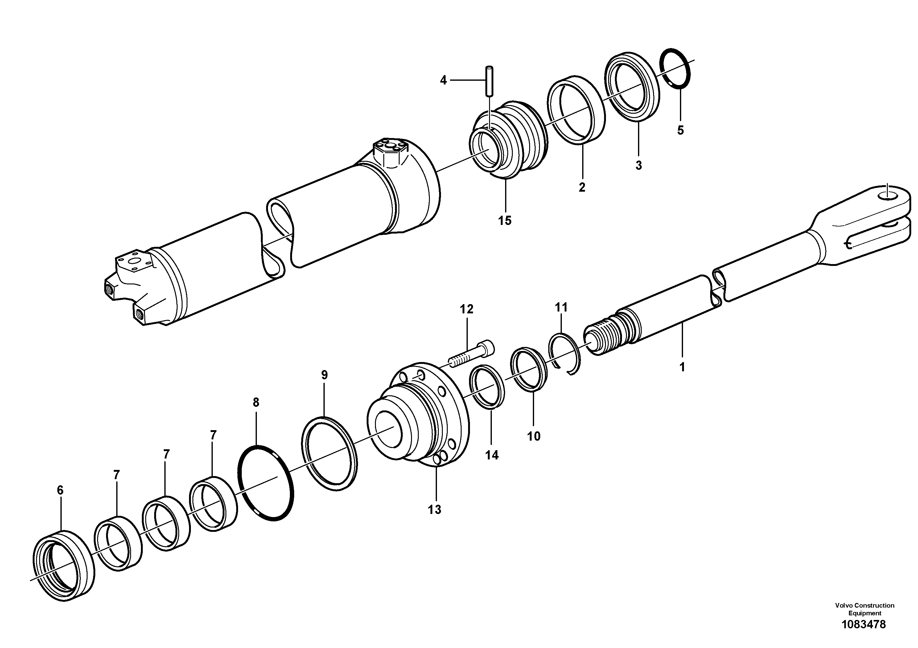Oil Tap VOE11296034 VOLVO
