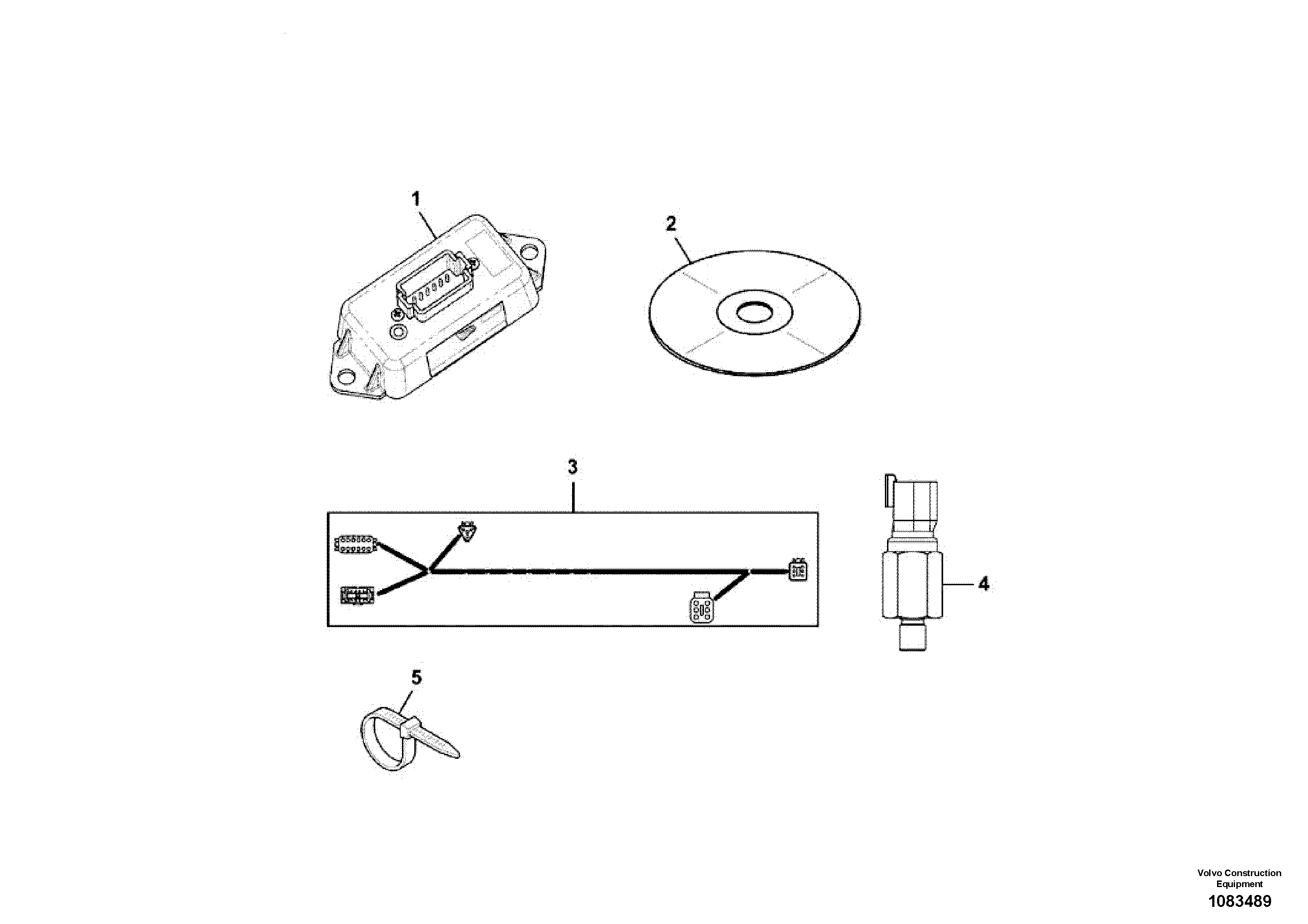 Support Leg VOE17406927 VOLVO