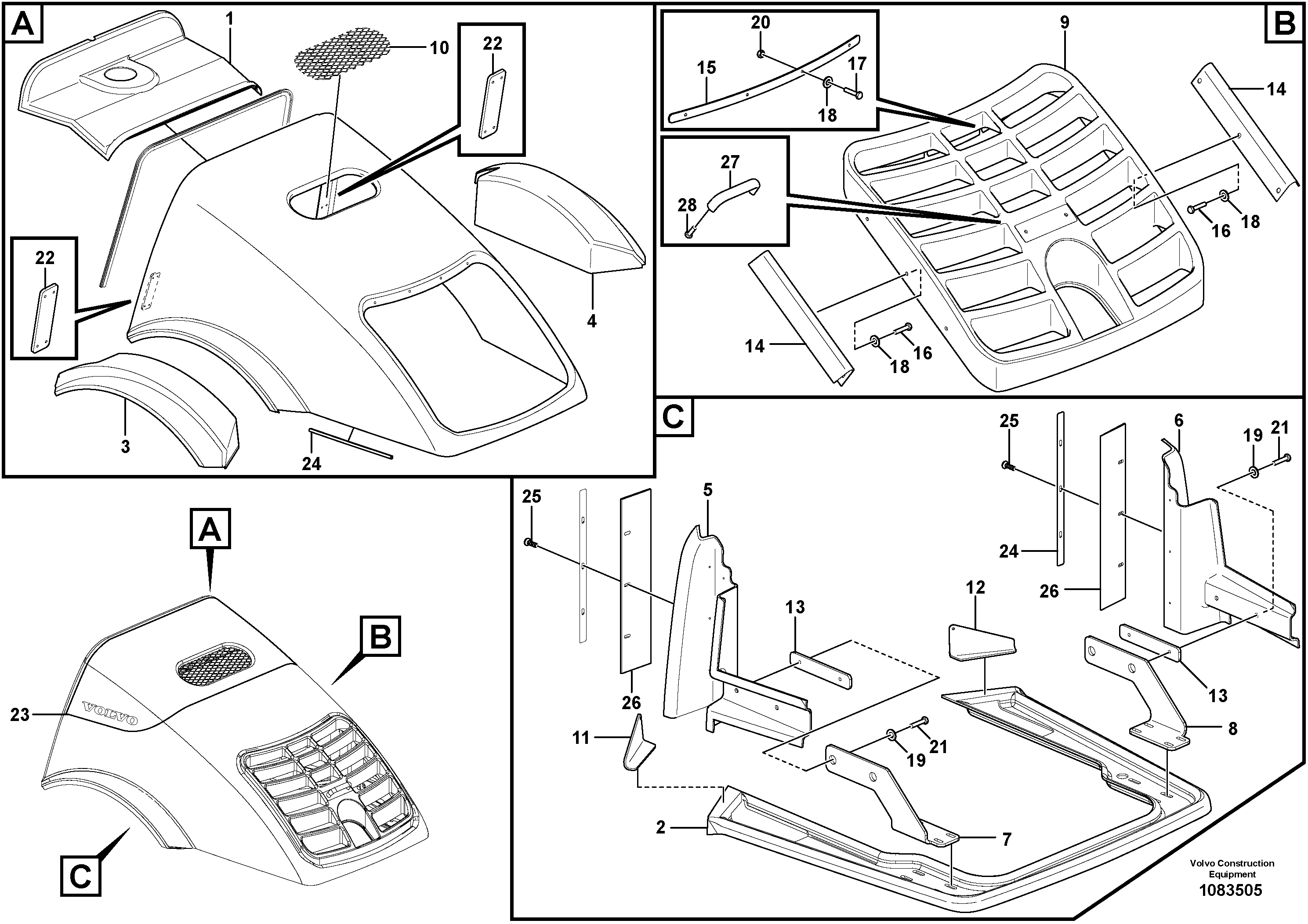 Air Duct RM/VOE12807533 VOLVO