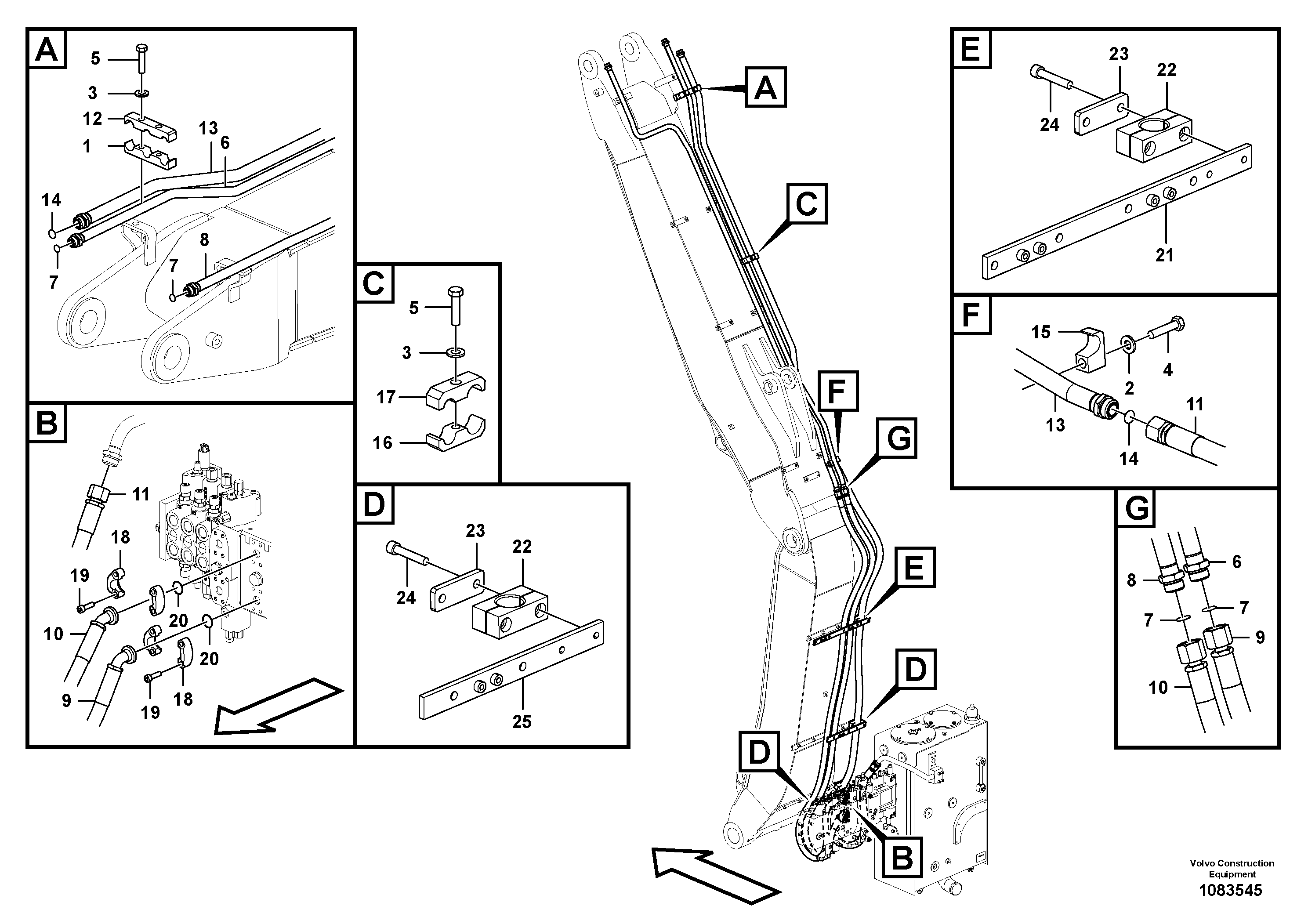 Pipe RM/VOE14705644 VOLVO