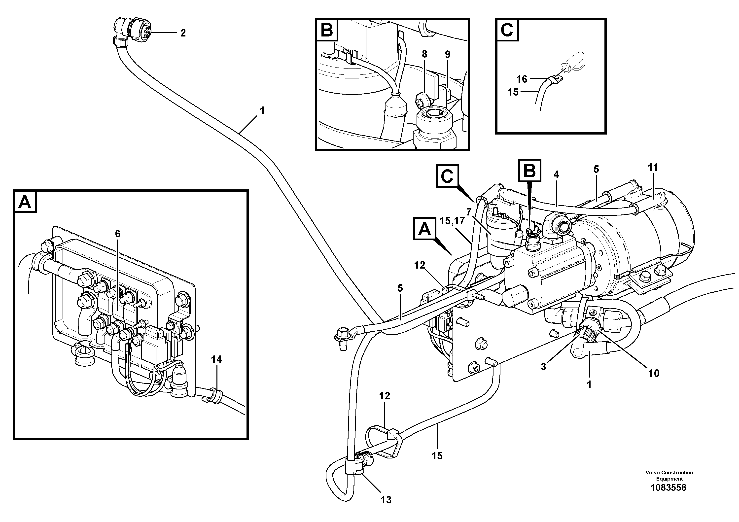 Support Leg VOE15195767 VOLVO