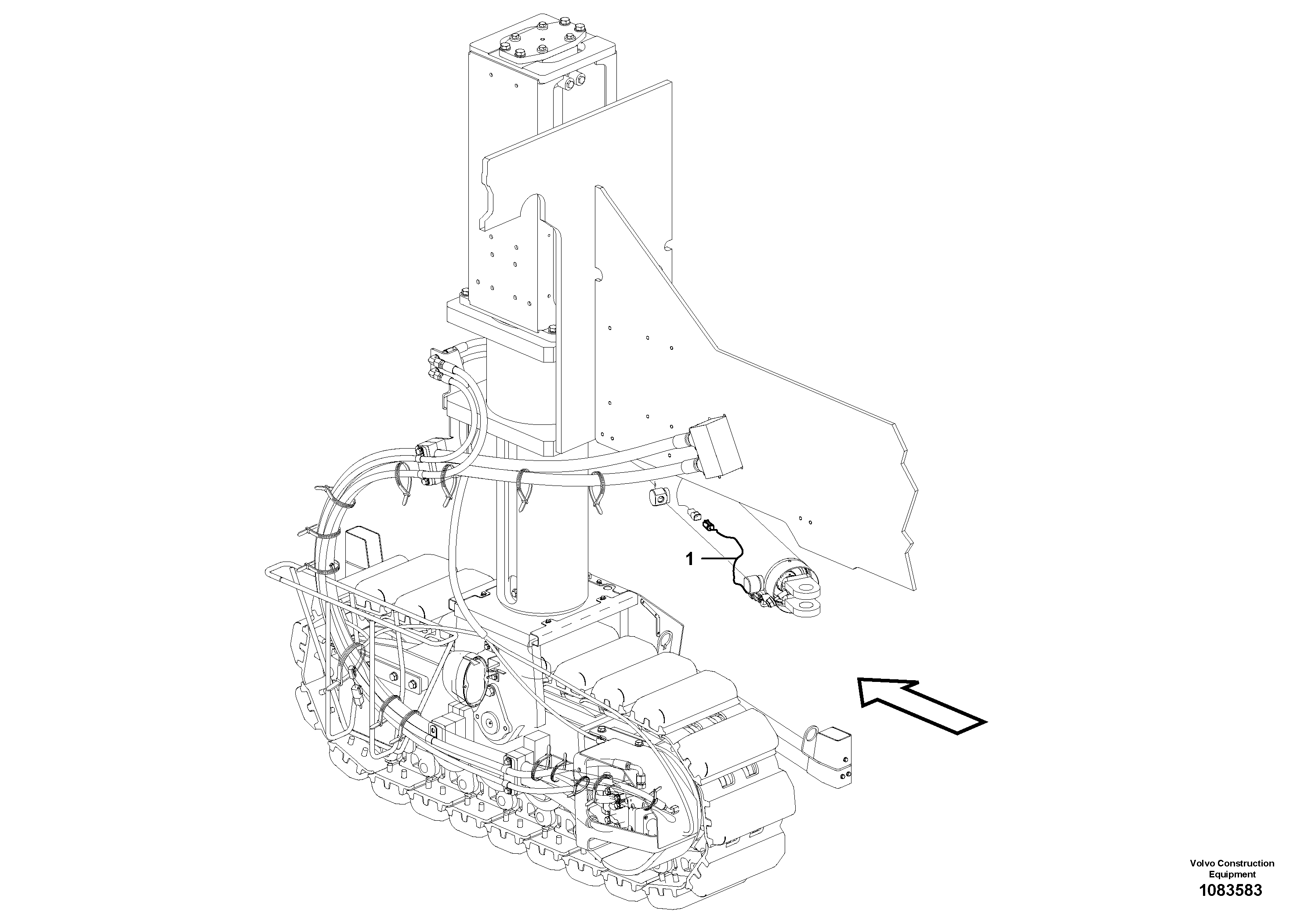 Support Leg VOE12819135 VOLVO