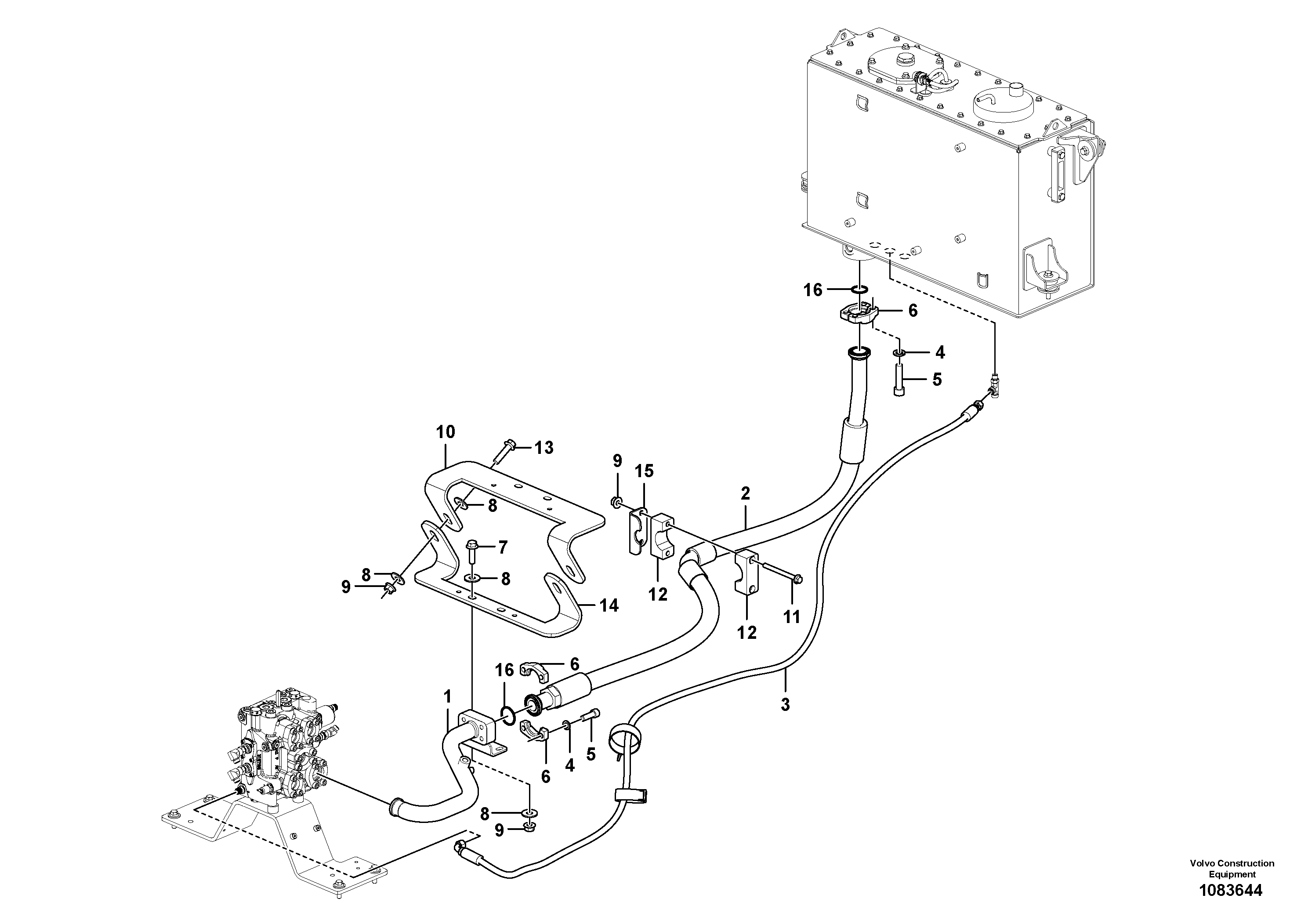Rec.housing VOE16044447 VOLVO