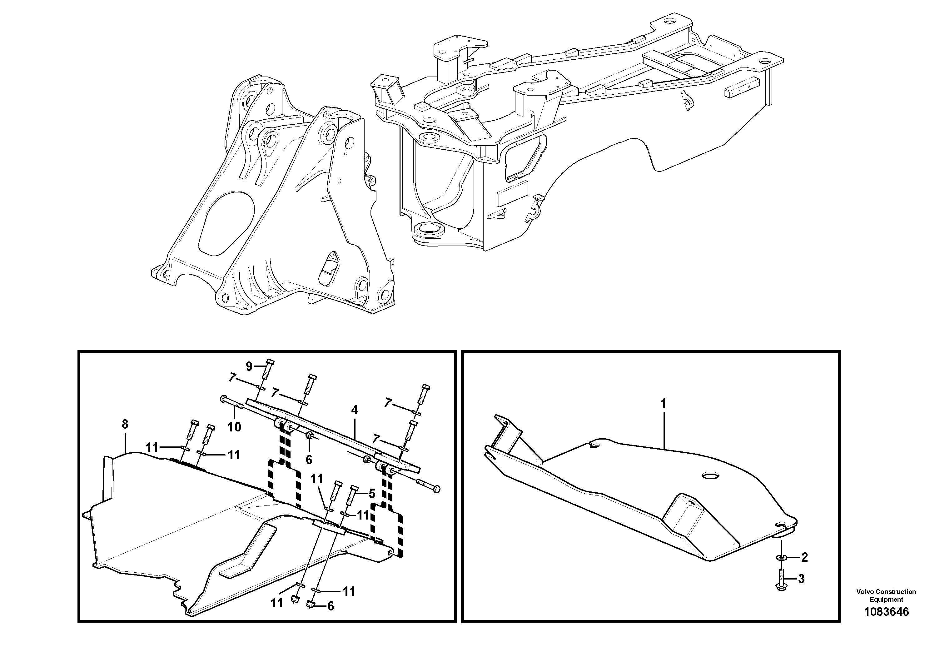 Heater Housing VOE11432767 VOLVO