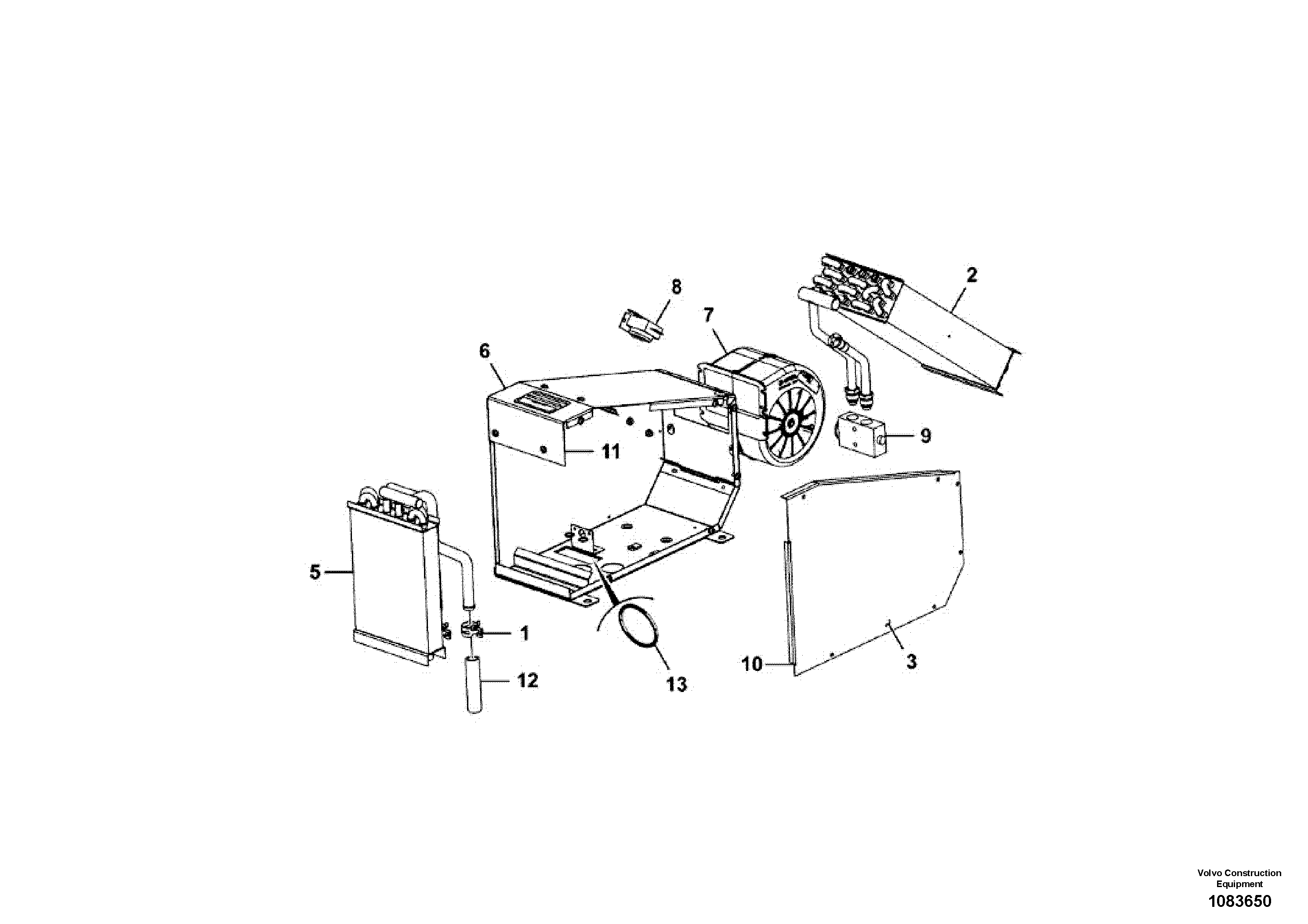 Fan Protector VOE17209998 VOLVO