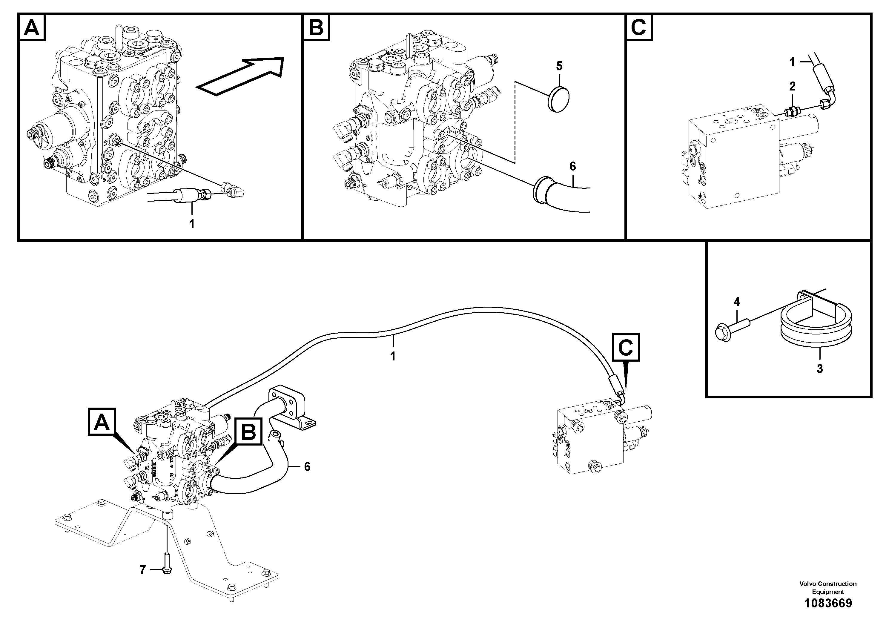 Feed Line VOE16061113 VOLVO