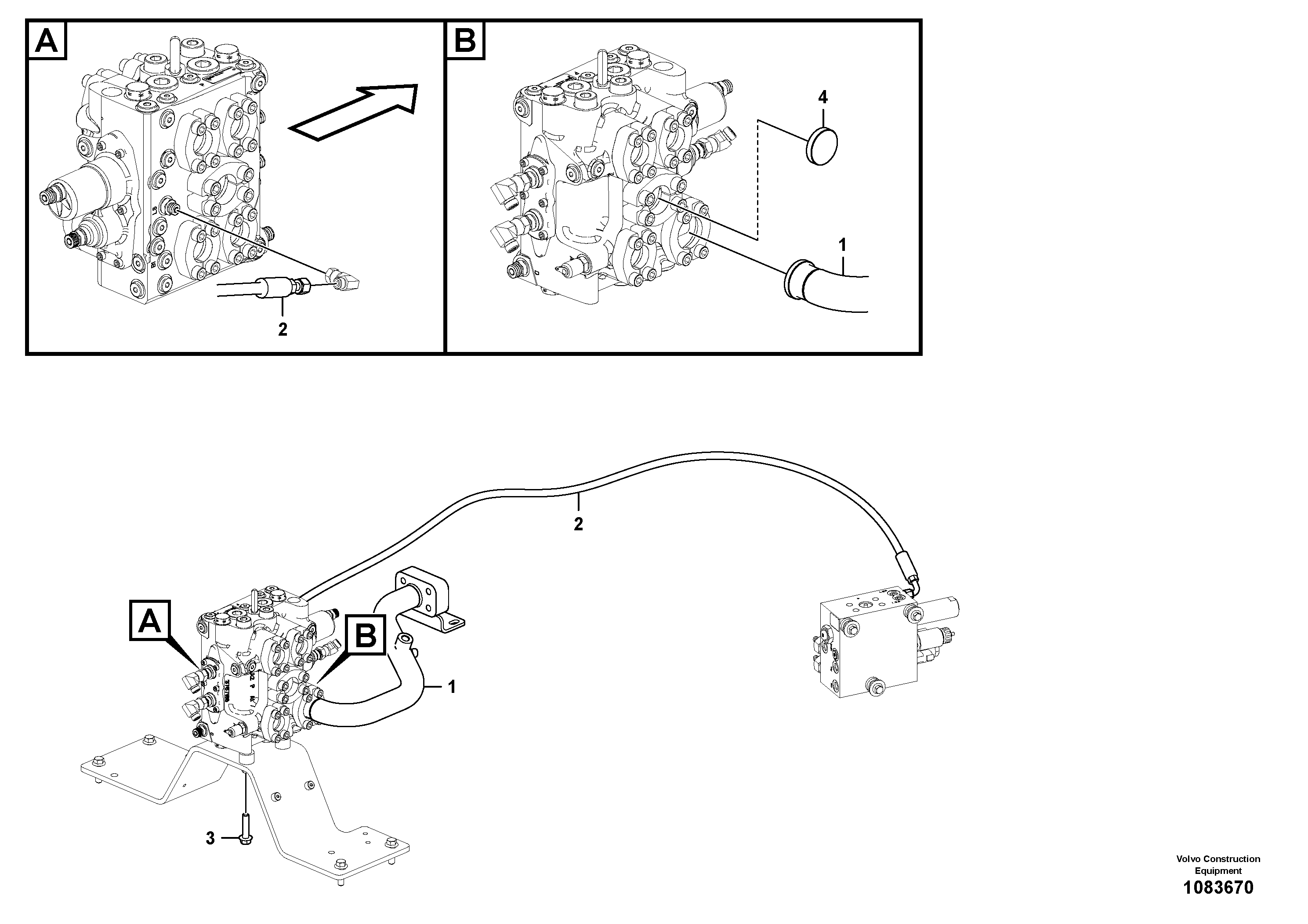 Timing gear casing VOE938341 VOLVO
