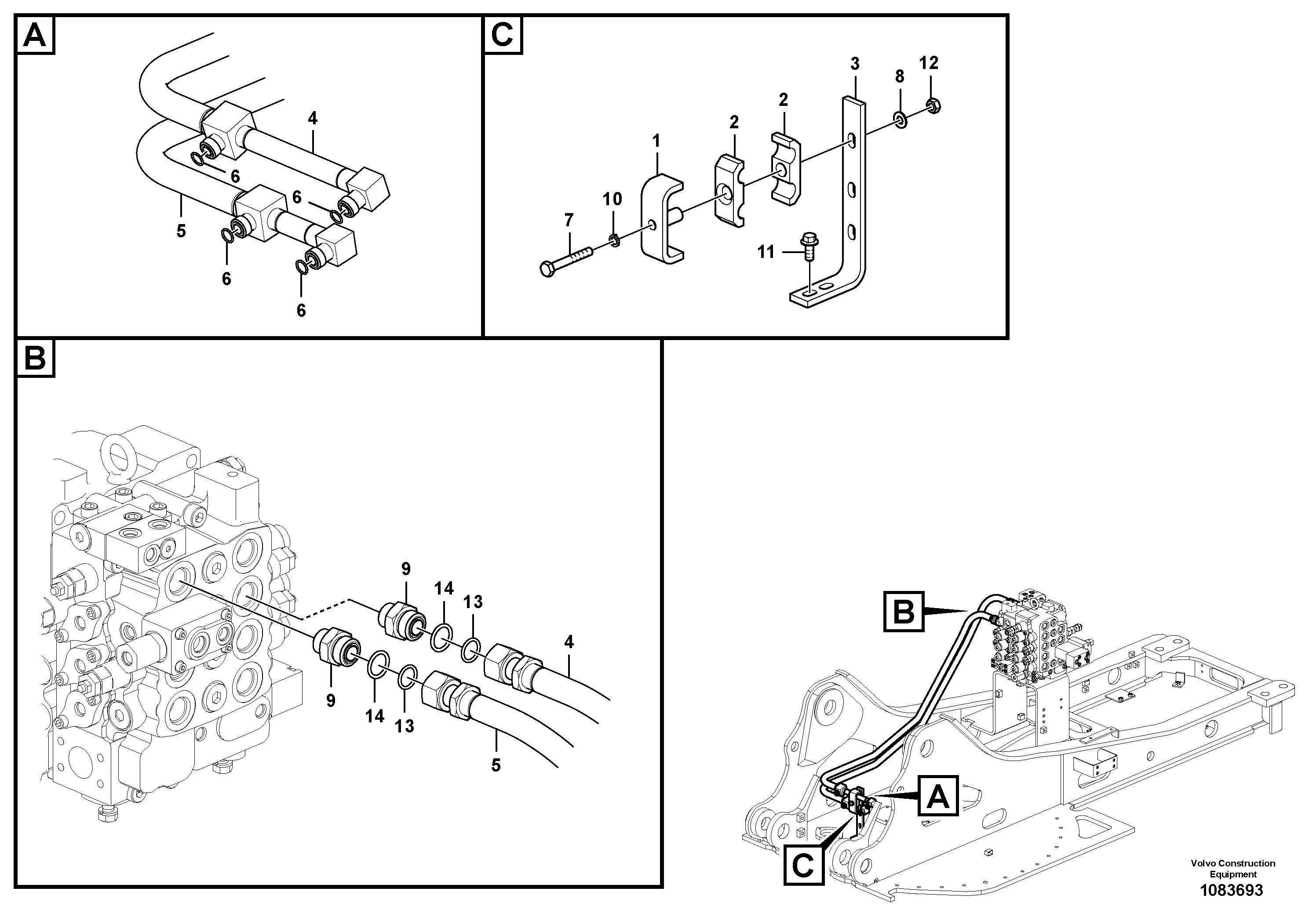 Pipe VOE14652927 VOLVO