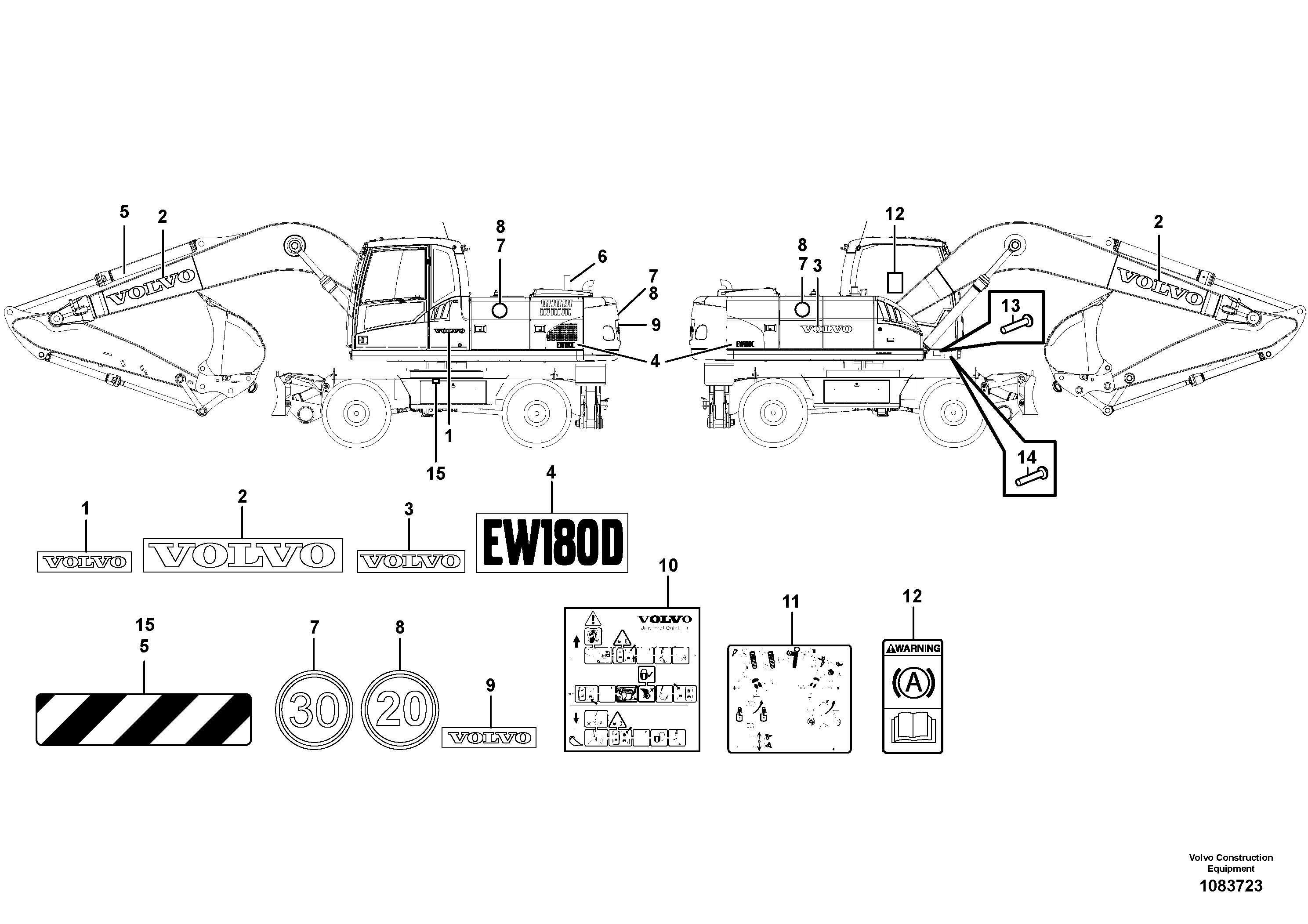 Cylinder Block VOE14628740 VOLVO