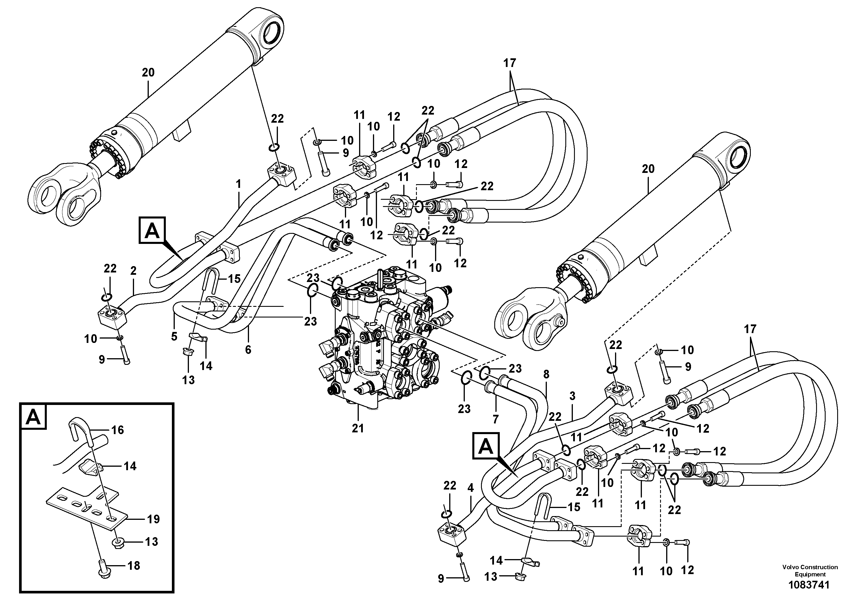 Oil Tap VOE16025529 VOLVO