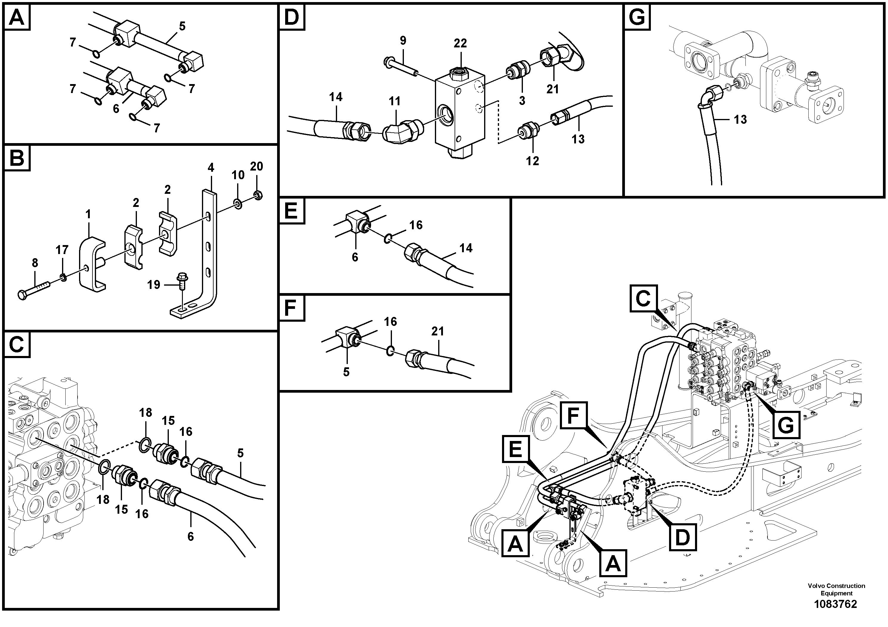 Timing gear casing VOE14674316 VOLVO