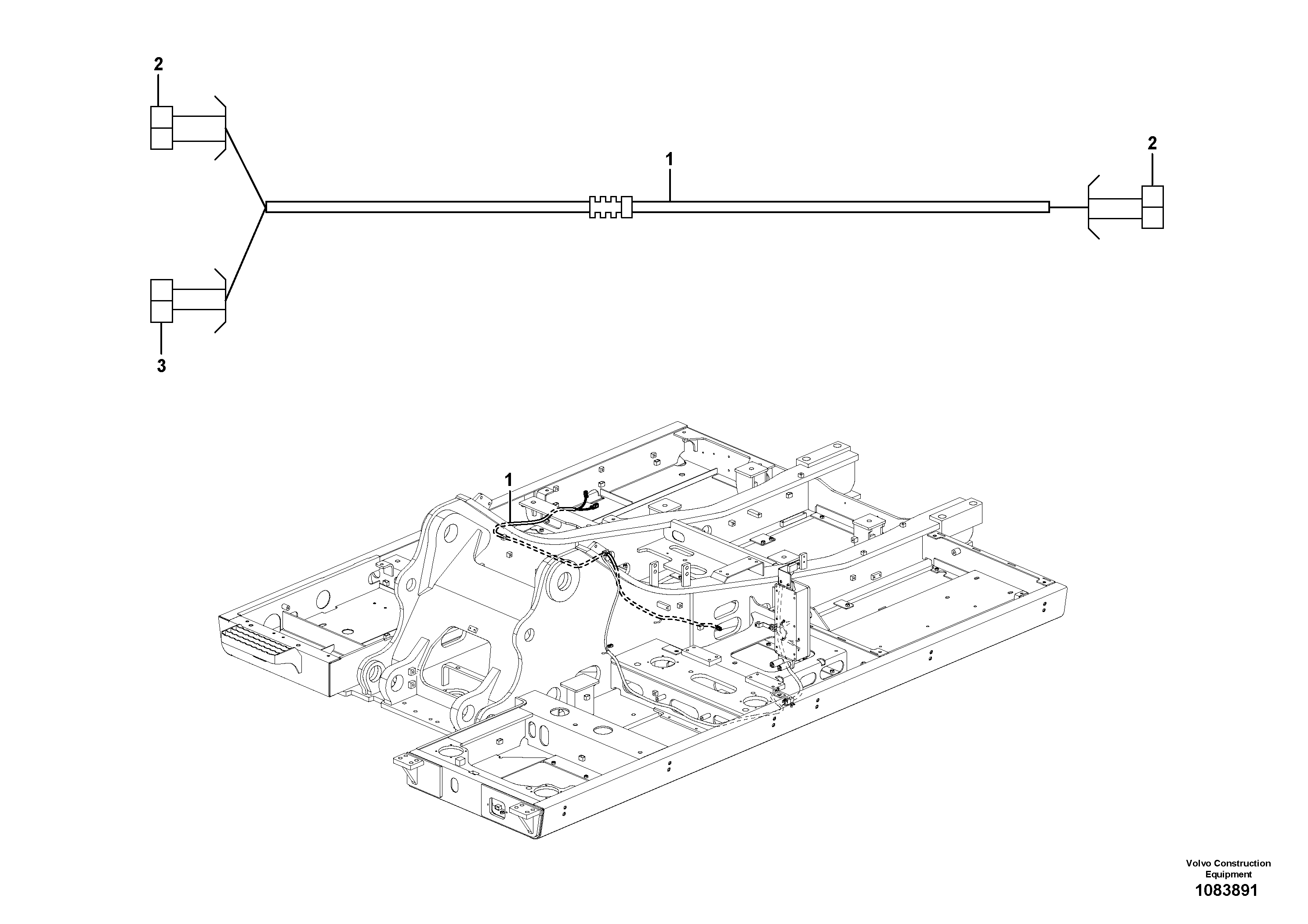 Support Leg VOE14692219 VOLVO