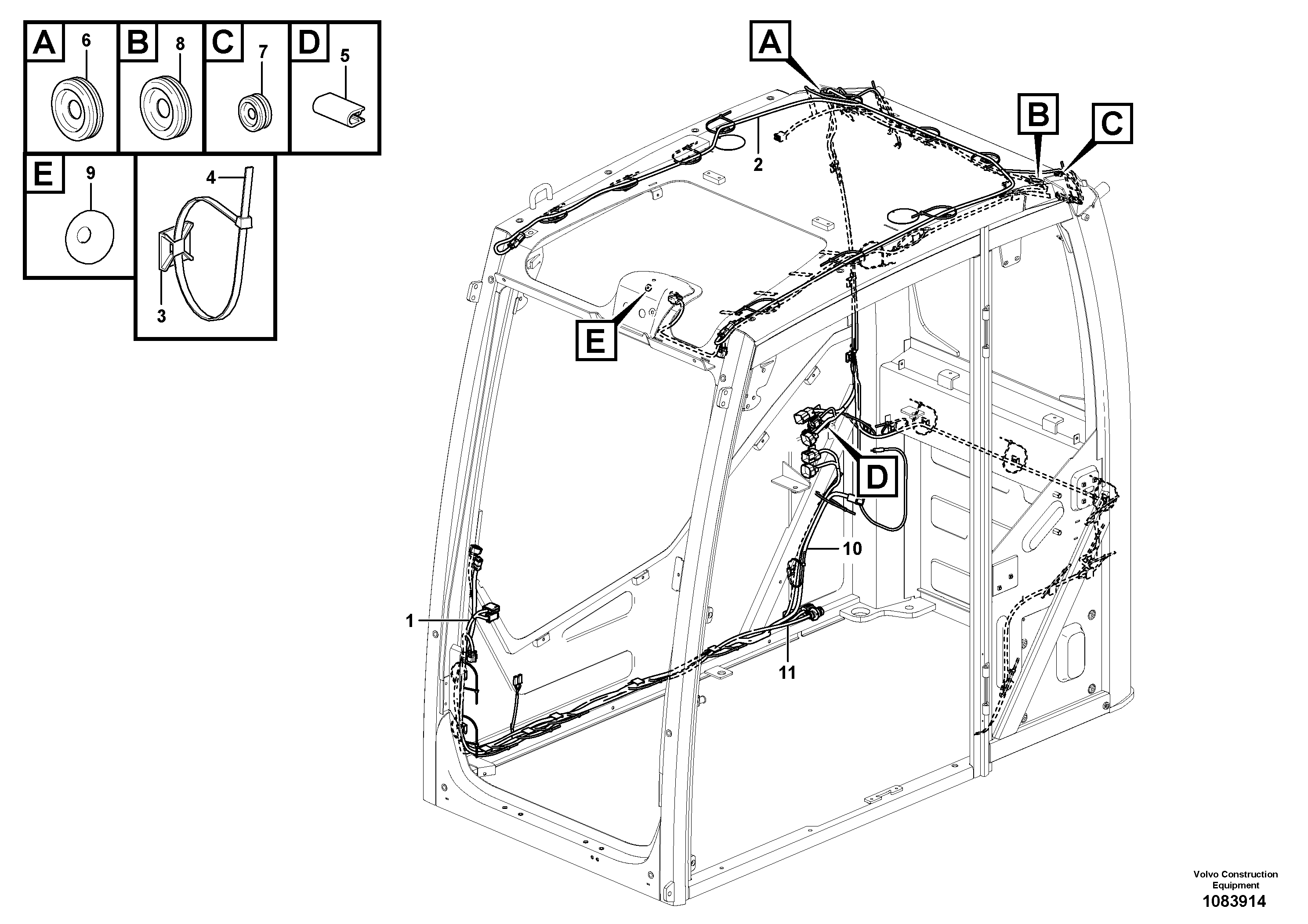 Support Leg VOE14692422 VOLVO