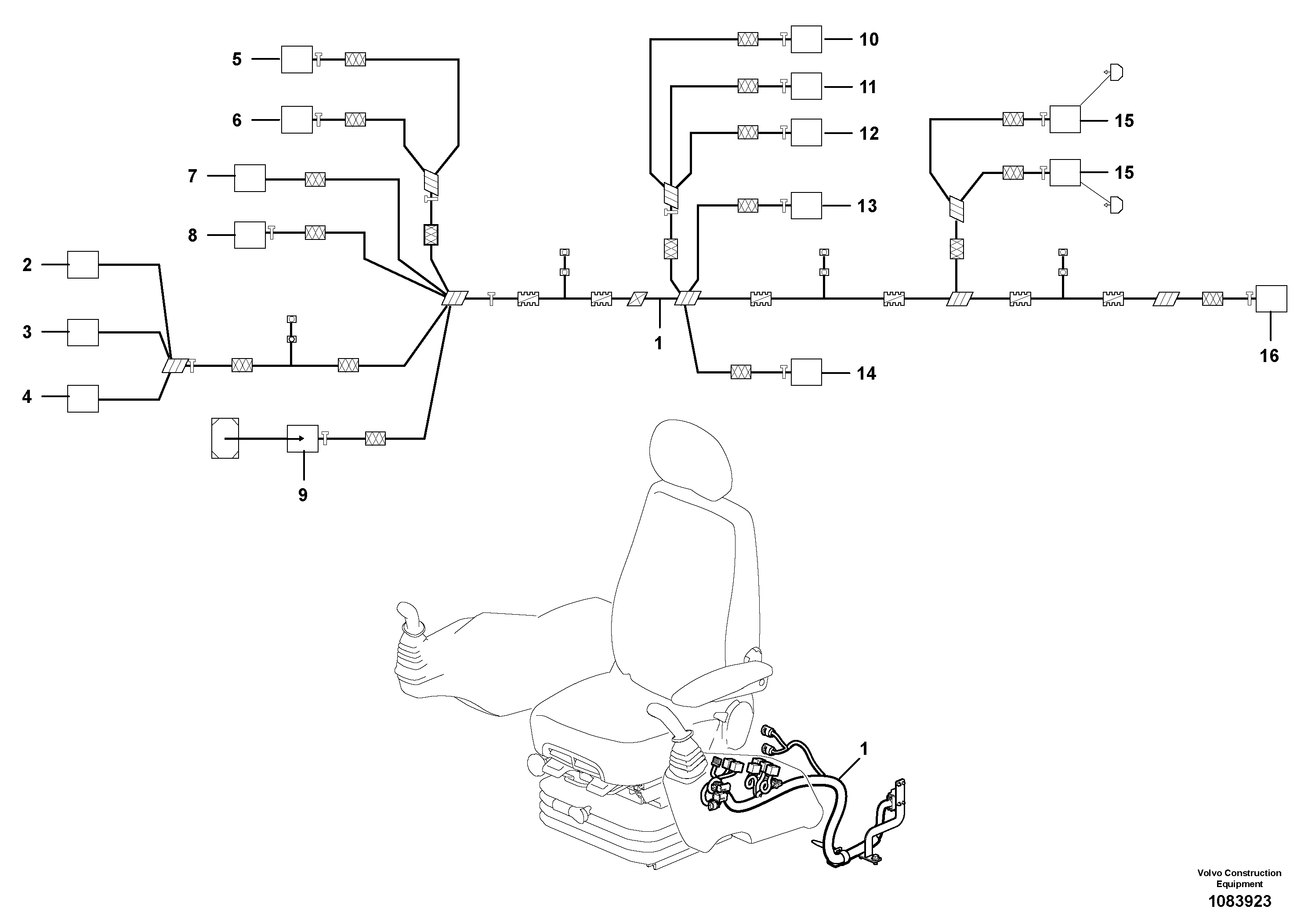 Cylinder Block VOE14612960 VOLVO