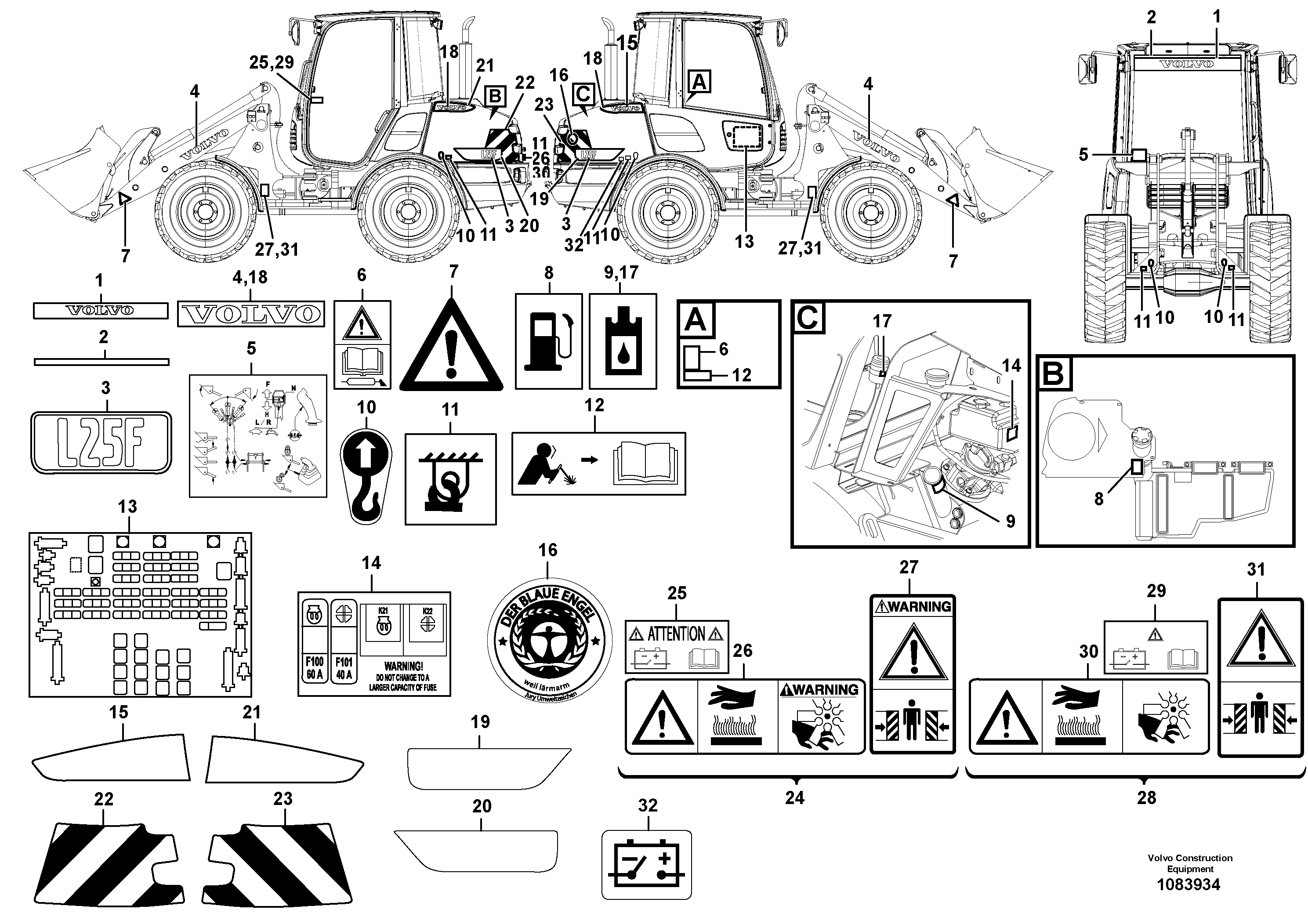 Cylinder Block VOE15212545 VOLVO