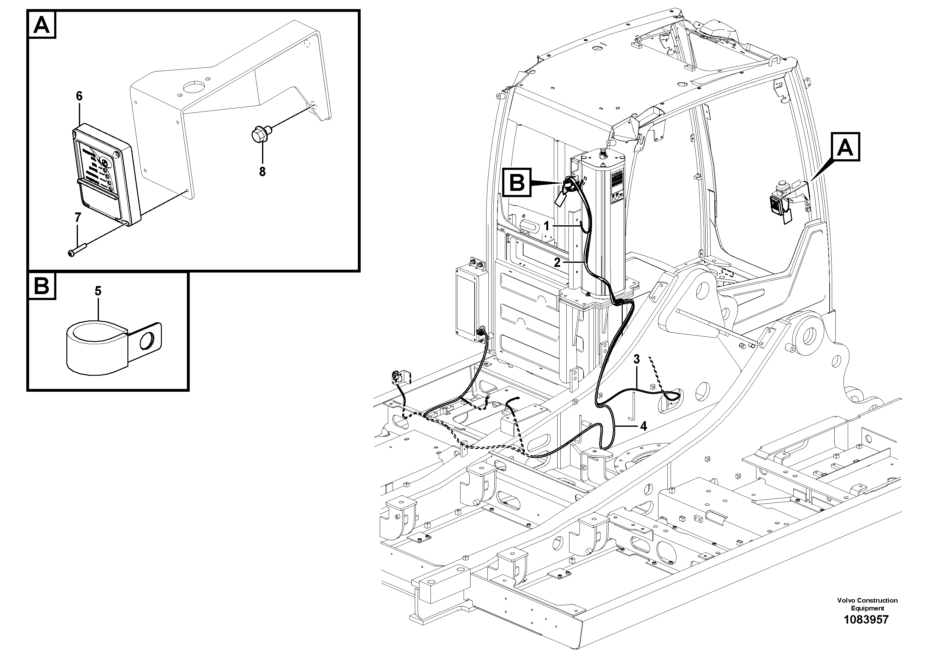 Support Leg VOE14693018 VOLVO