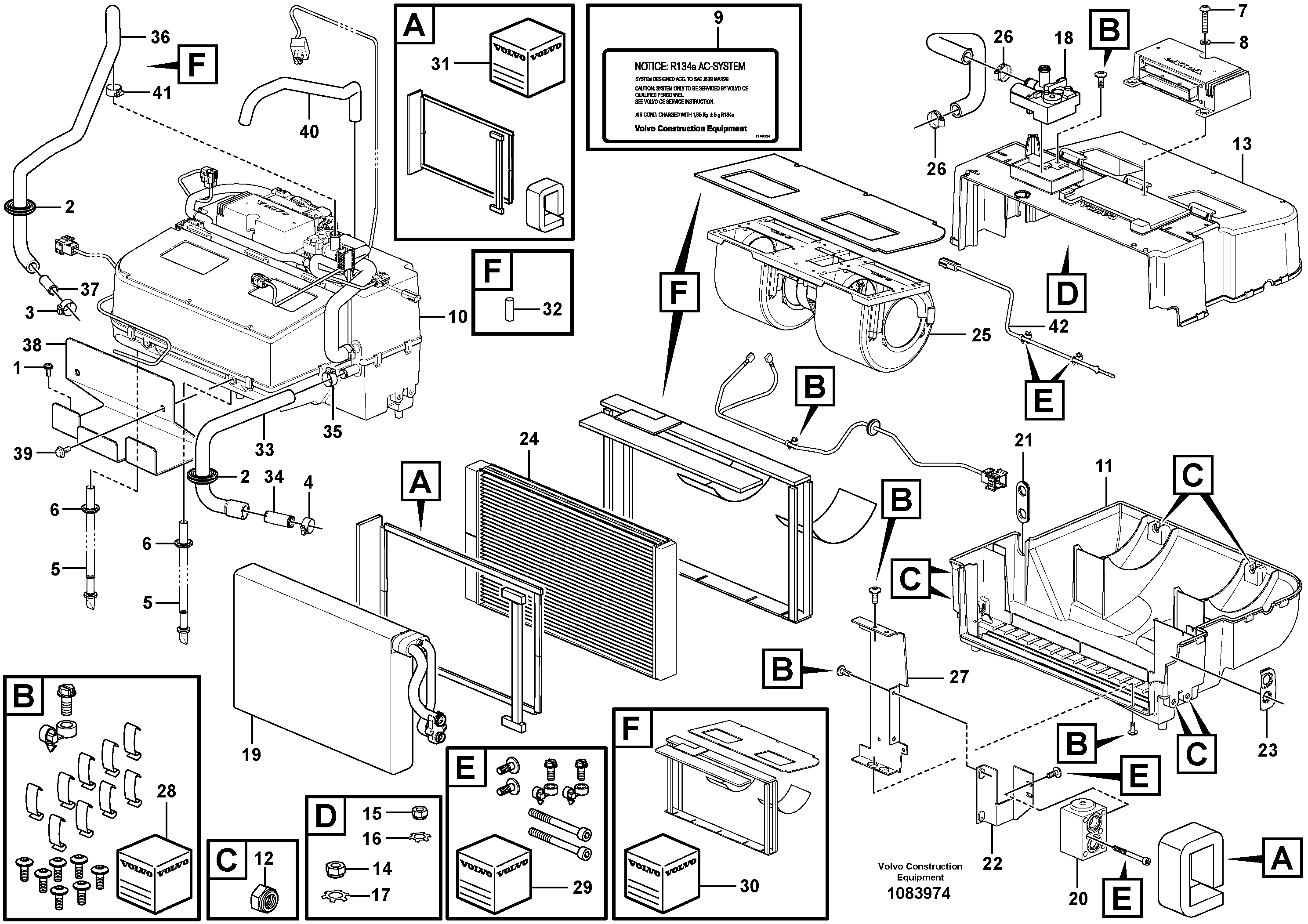 Screw VOE13981208 VOLVO