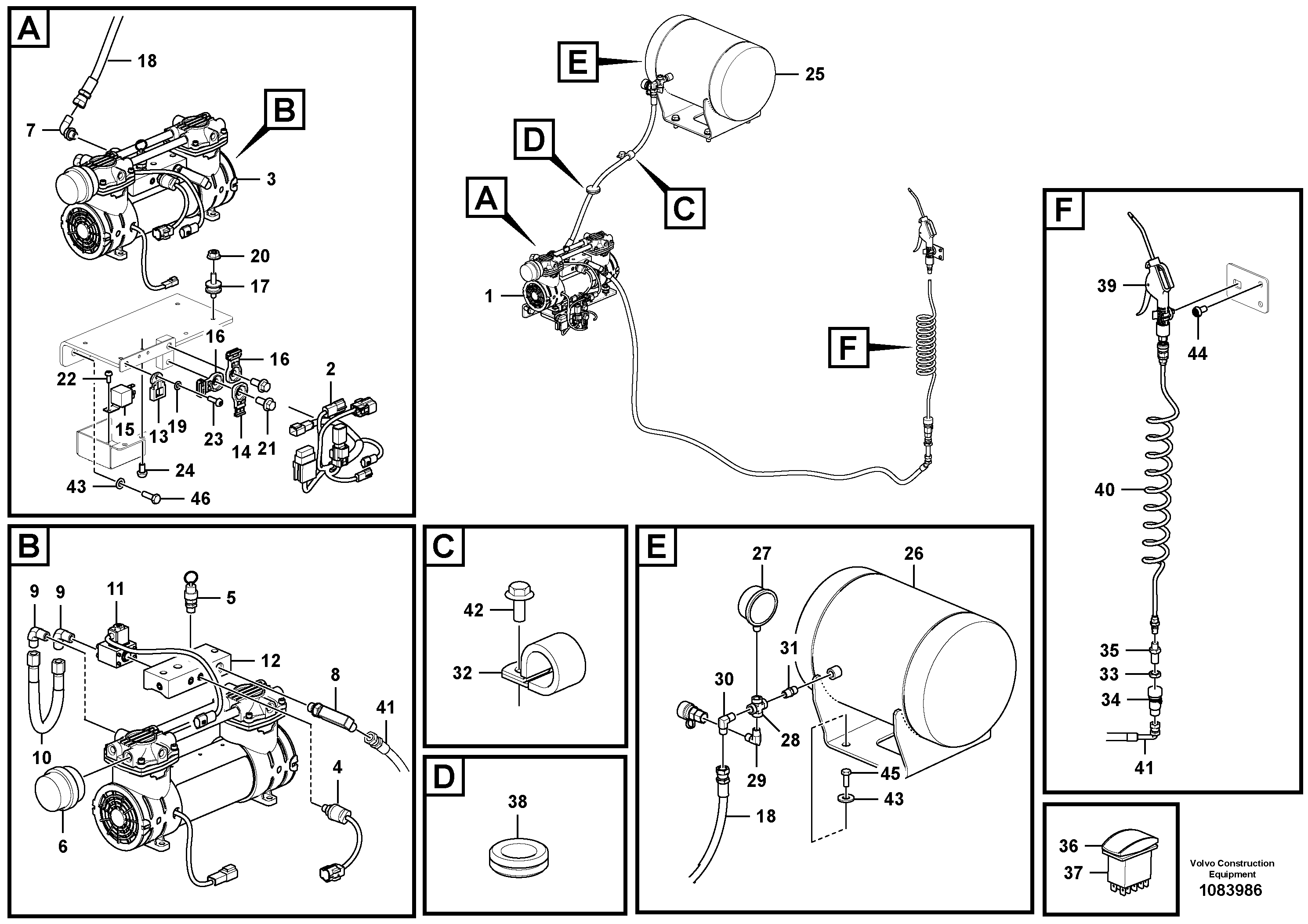 Gear, crank shaft VOE14680717 VOLVO