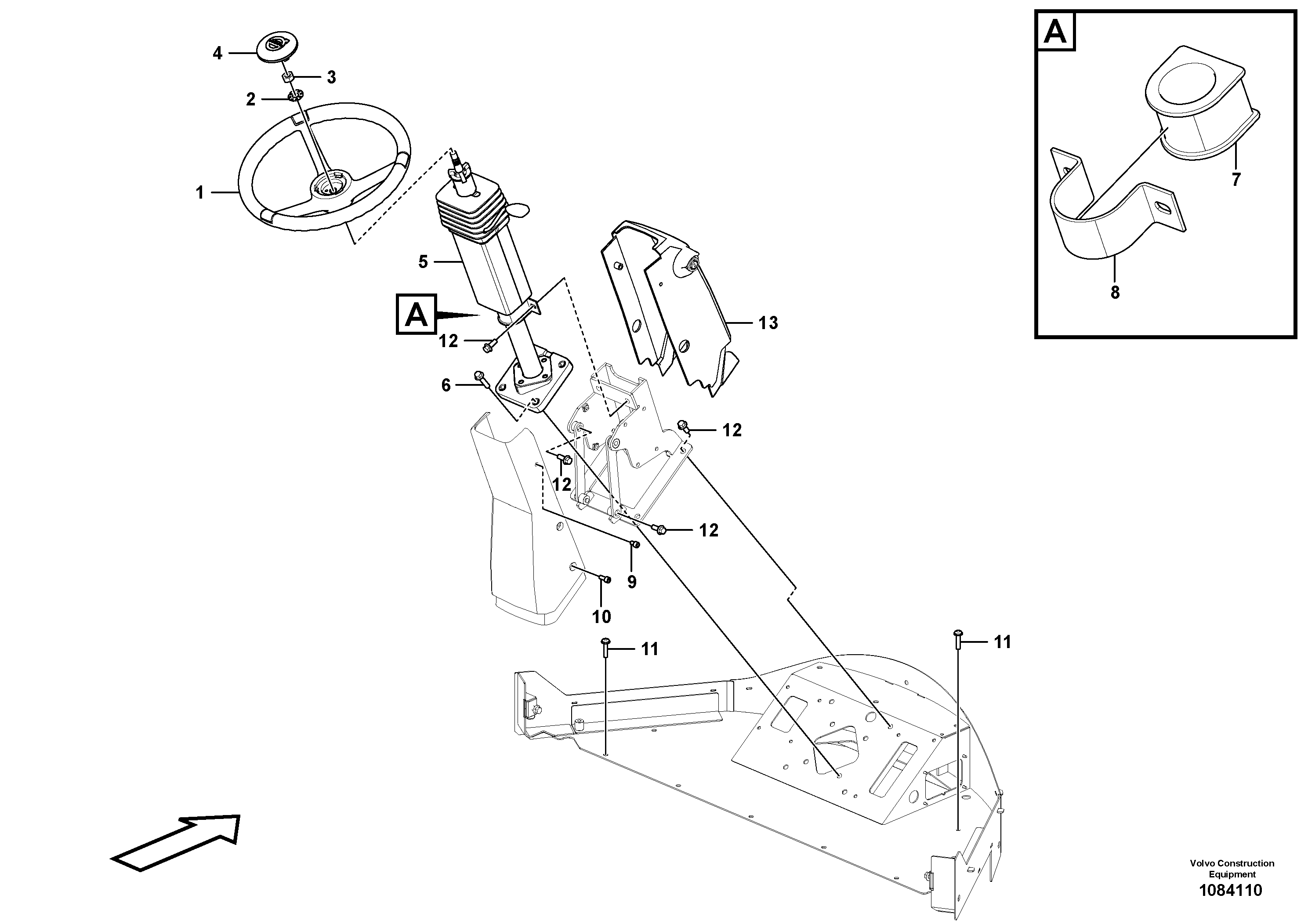 Маслоотражающее кольцо VOE12818699 VOLVO
