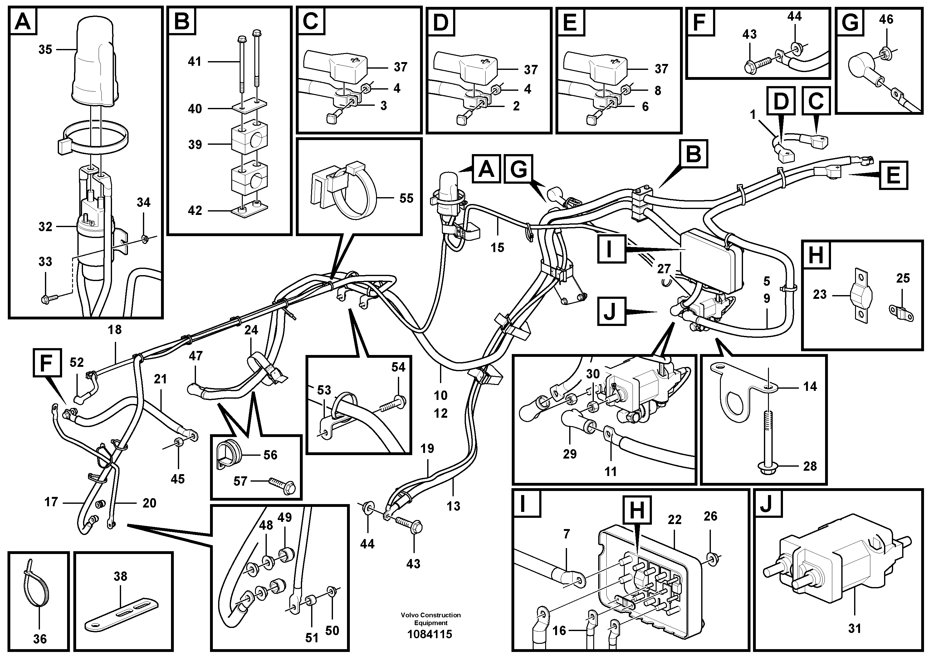 Radio Support VOE17256385 VOLVO
