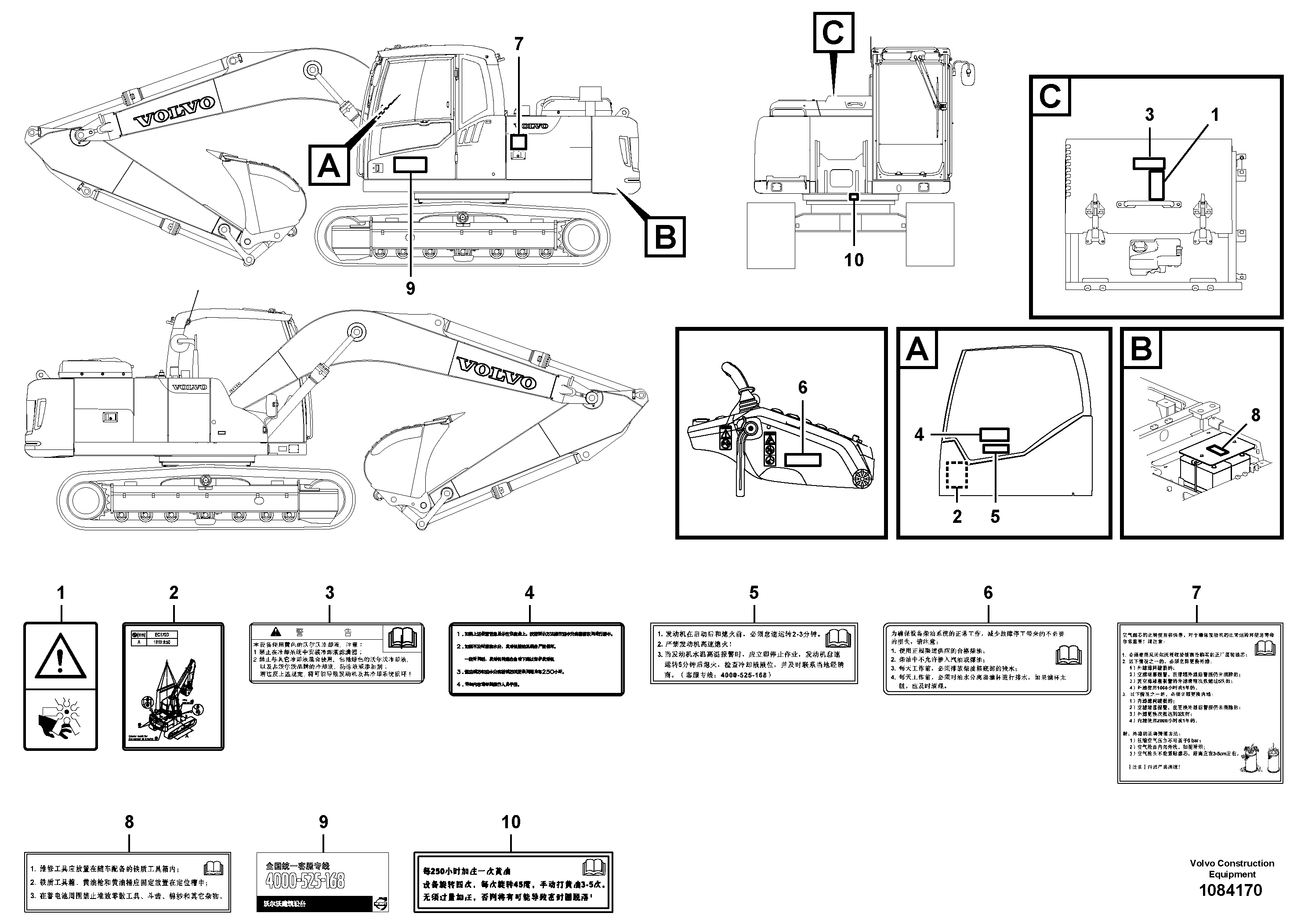 Cylinder Block VOE14700289 VOLVO