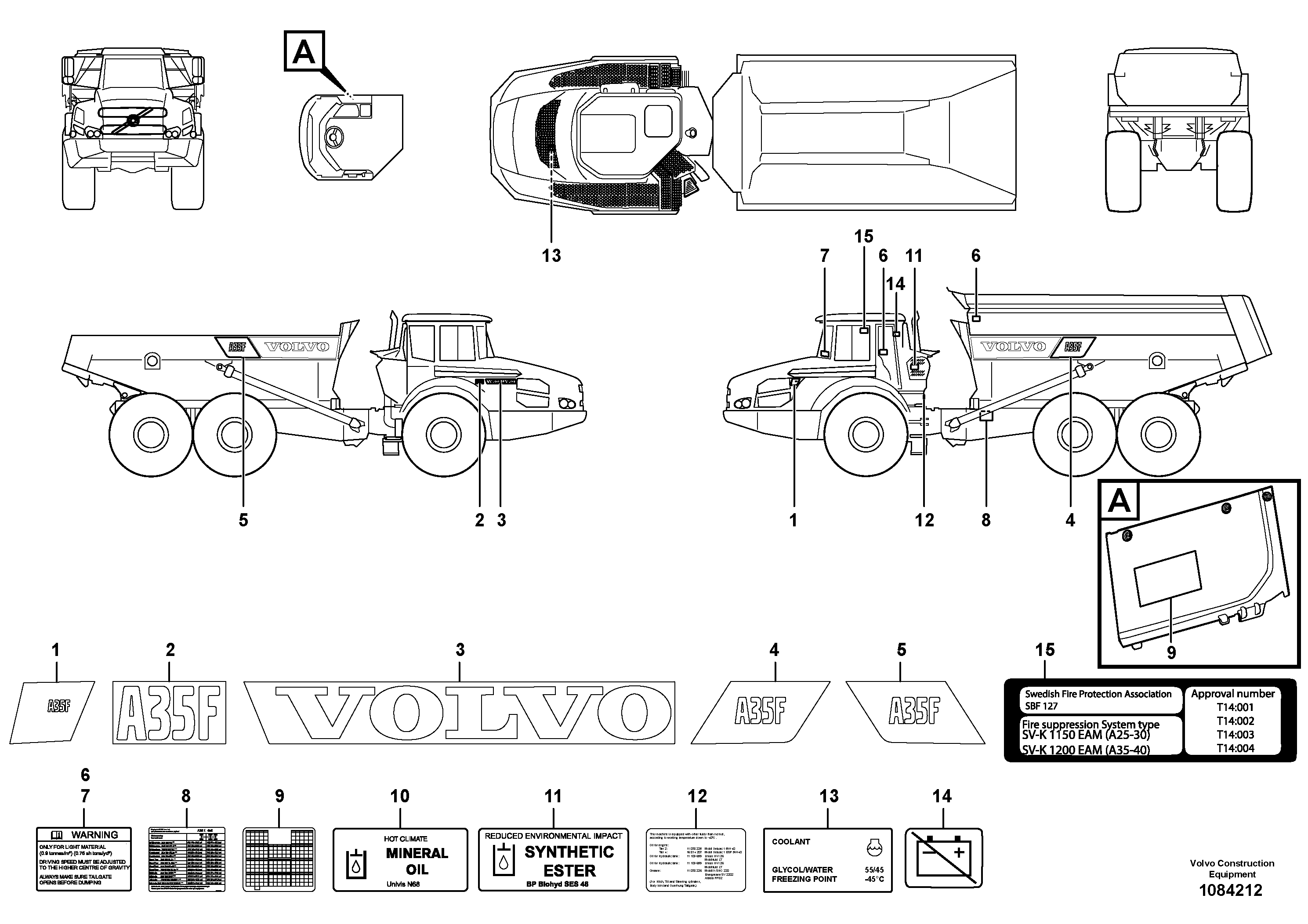 Decal 16856895 VOLVO