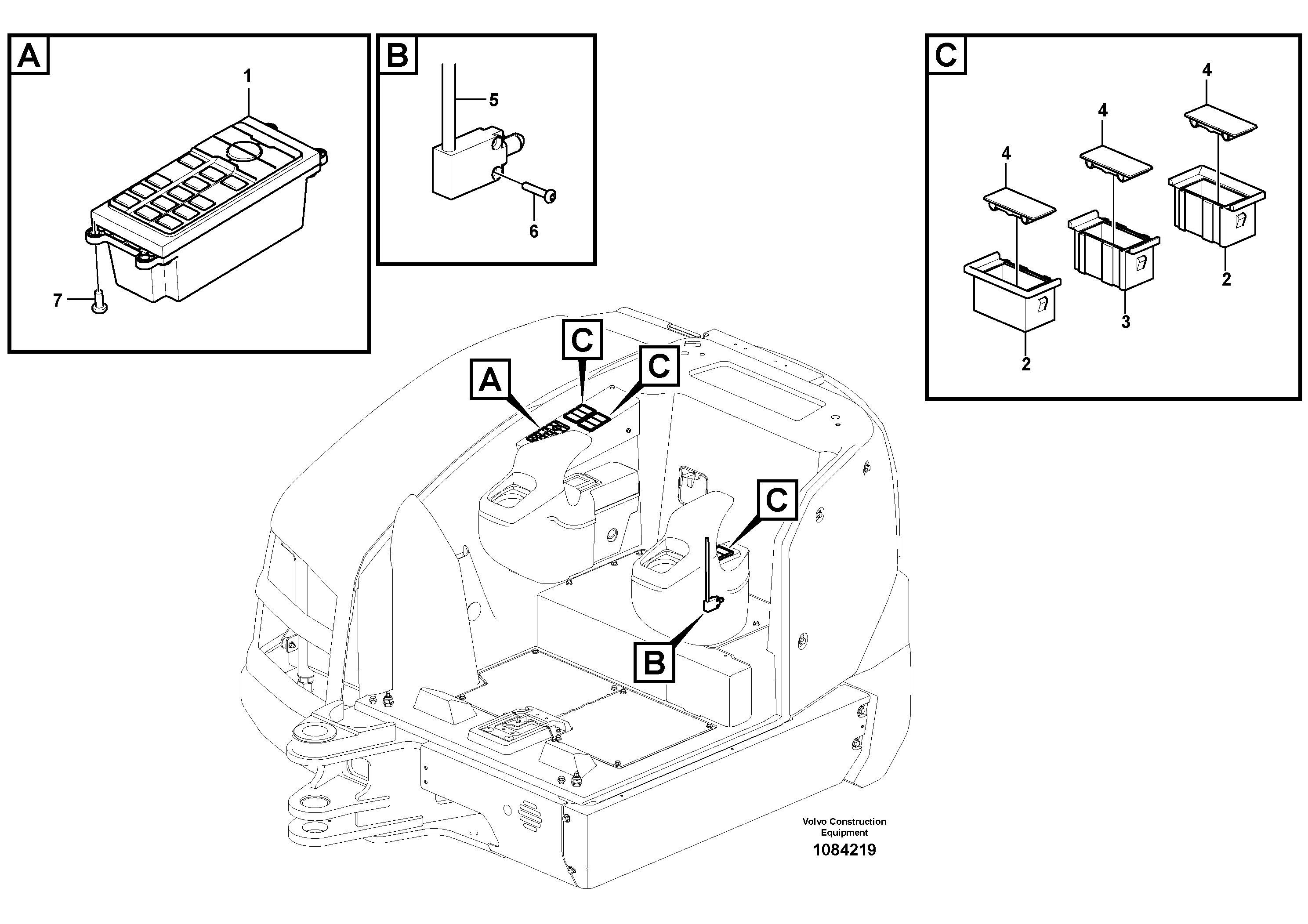 Electronic unit VOE15697414 VOLVO