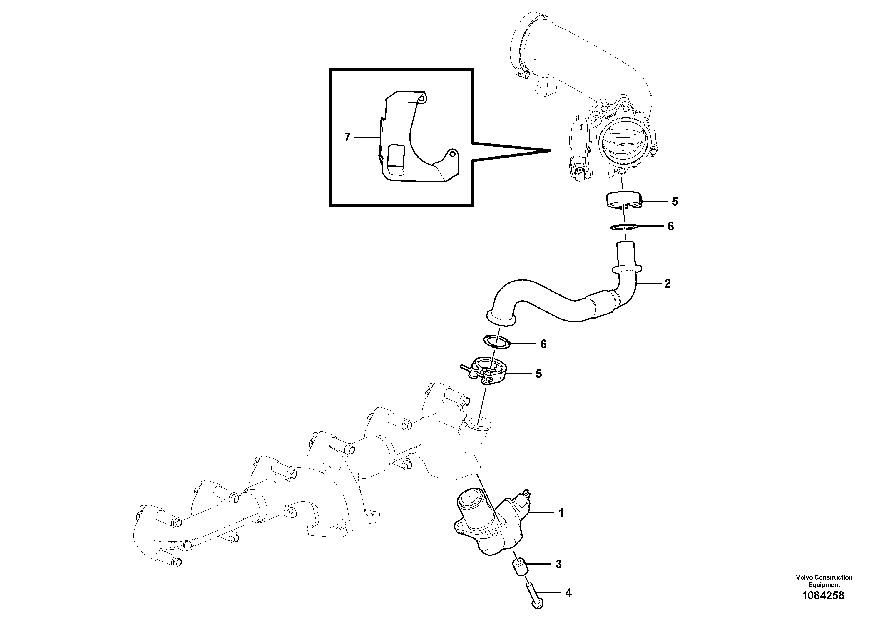 Exh Temp Sensor VOE22301902 VOLVO