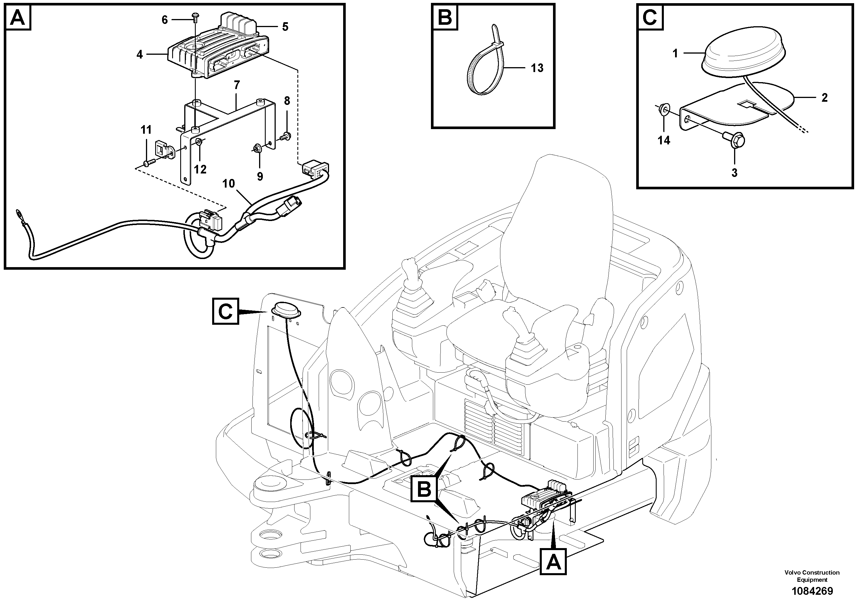 Support Leg VOE15669873 VOLVO