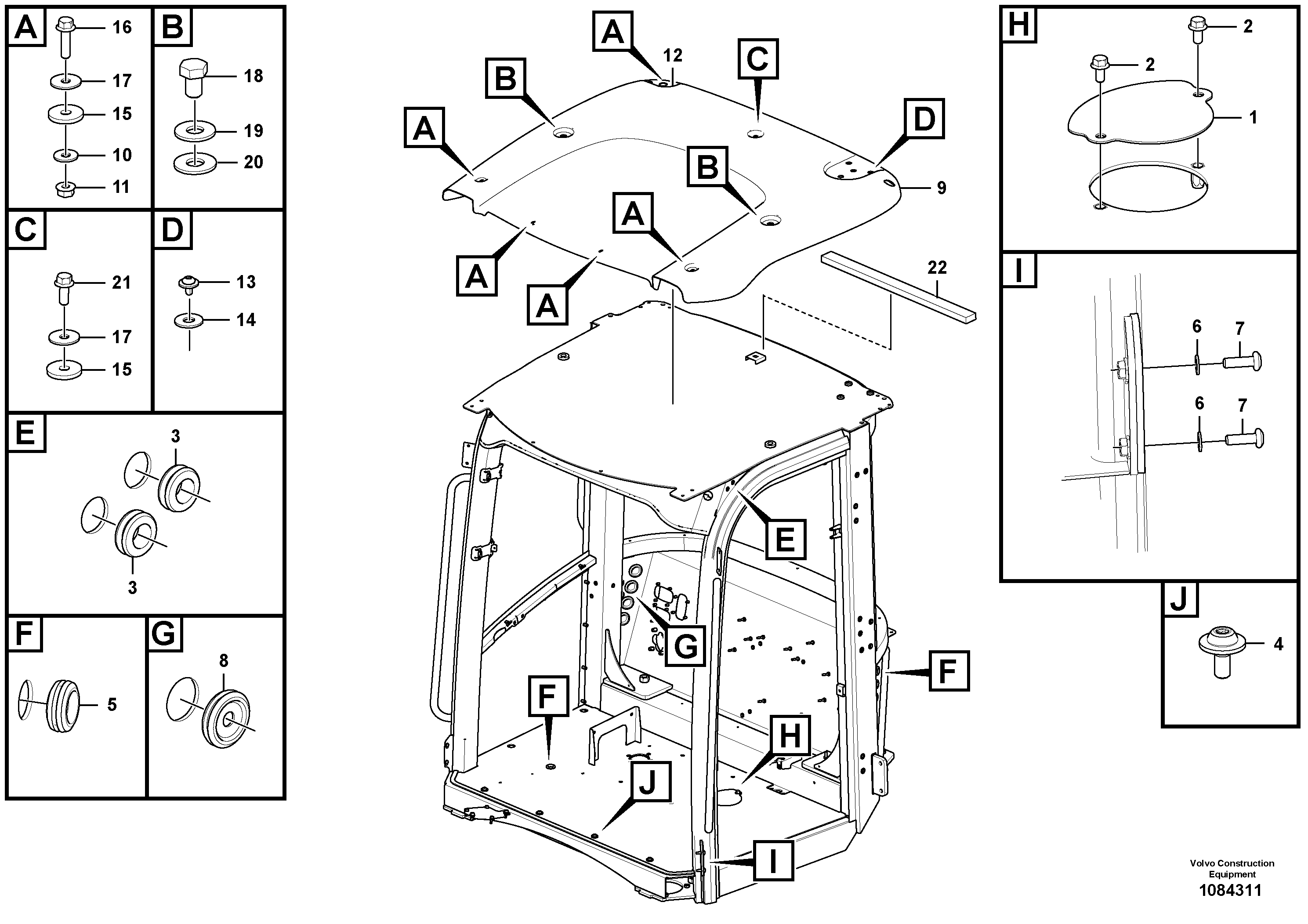 Side Plow Lamp MI/VOE965529 VOLVO