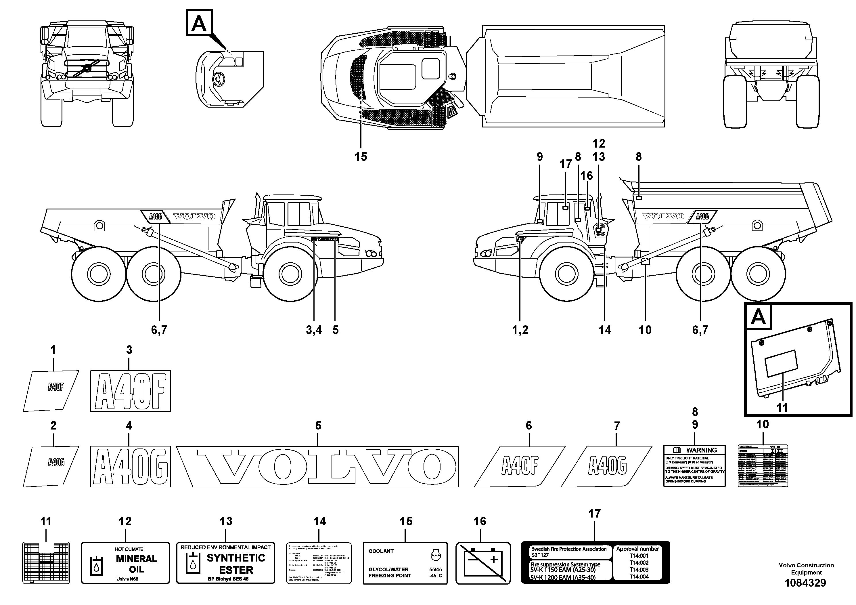 Cylinder Block VOE16856897 VOLVO