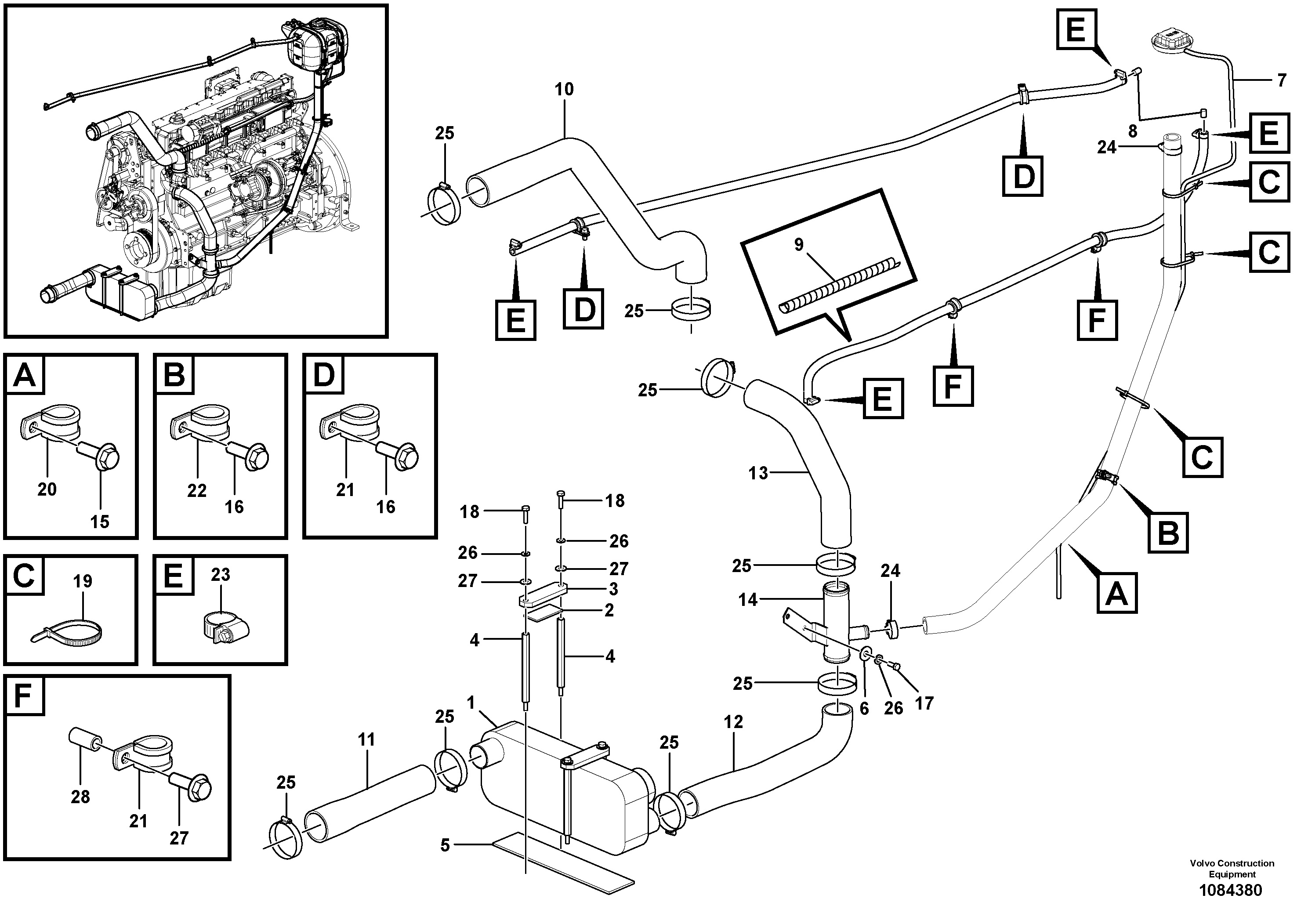 Spltr Housing VOE16046964 VOLVO