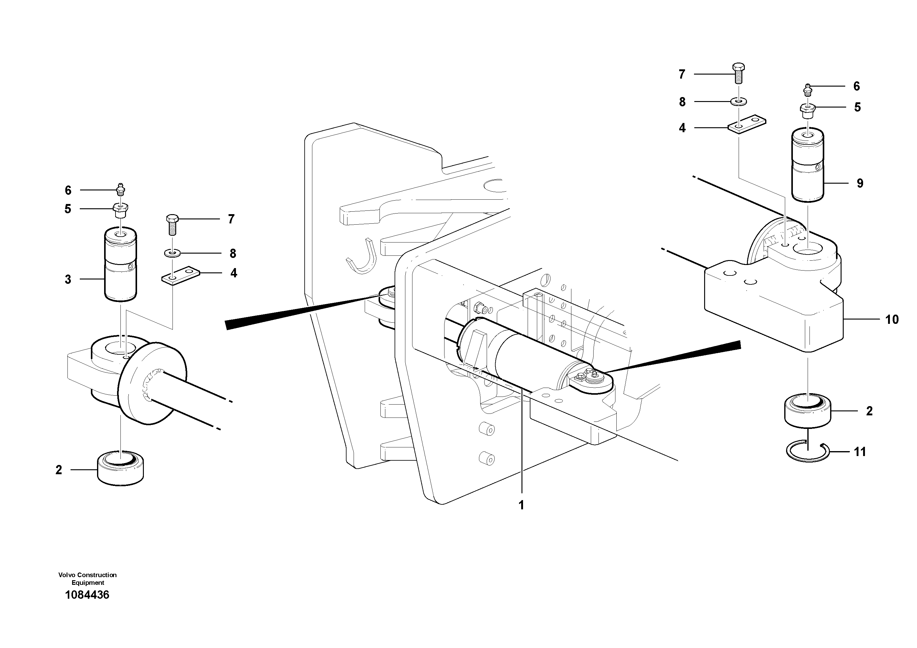 Adjusting Frame VOE12746920 VOLVO