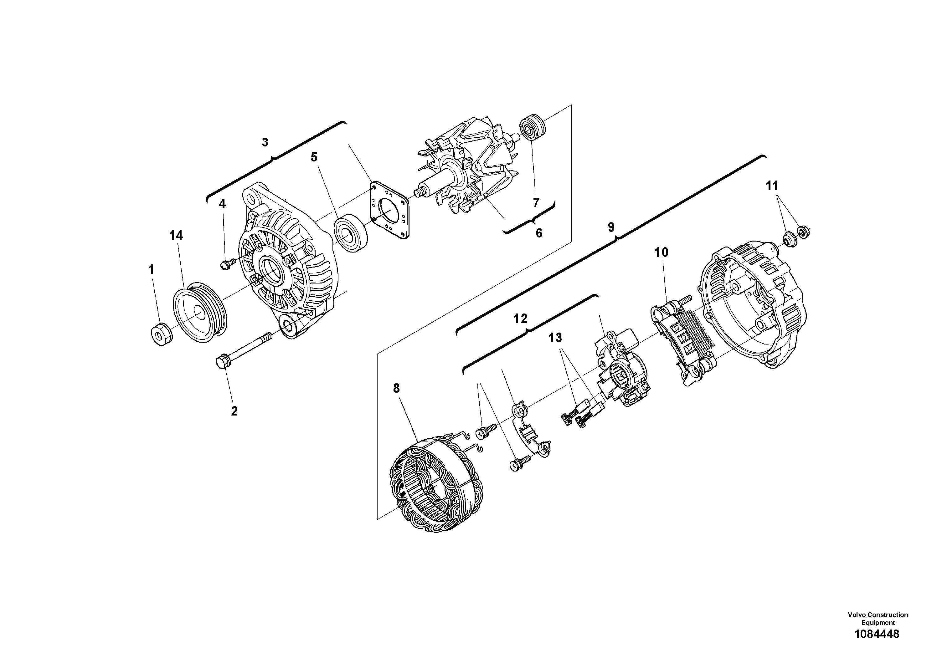 Bracket VOE22774453 VOLVO