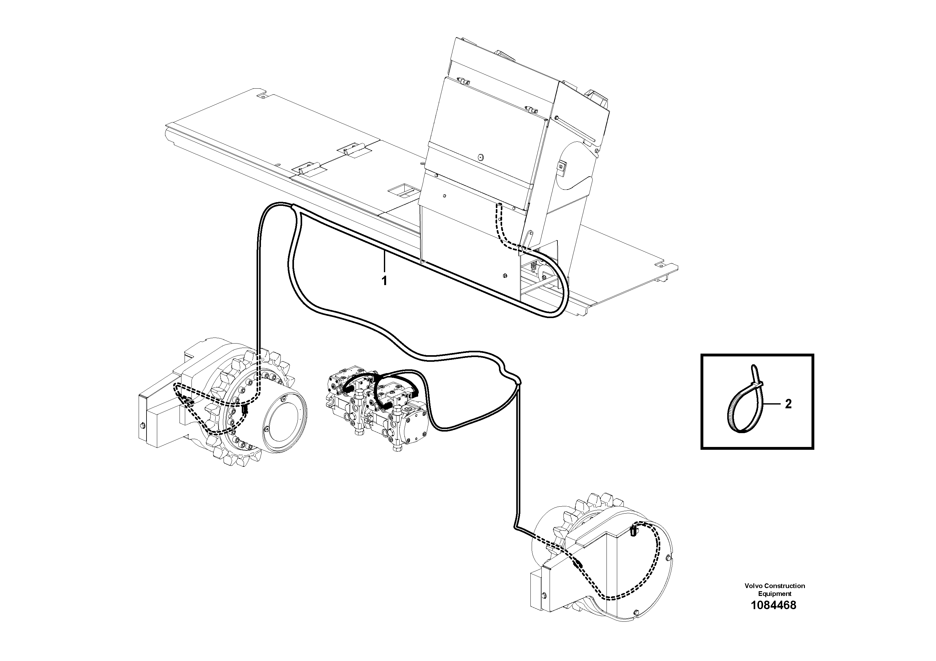 Support Leg VOE12820987 VOLVO