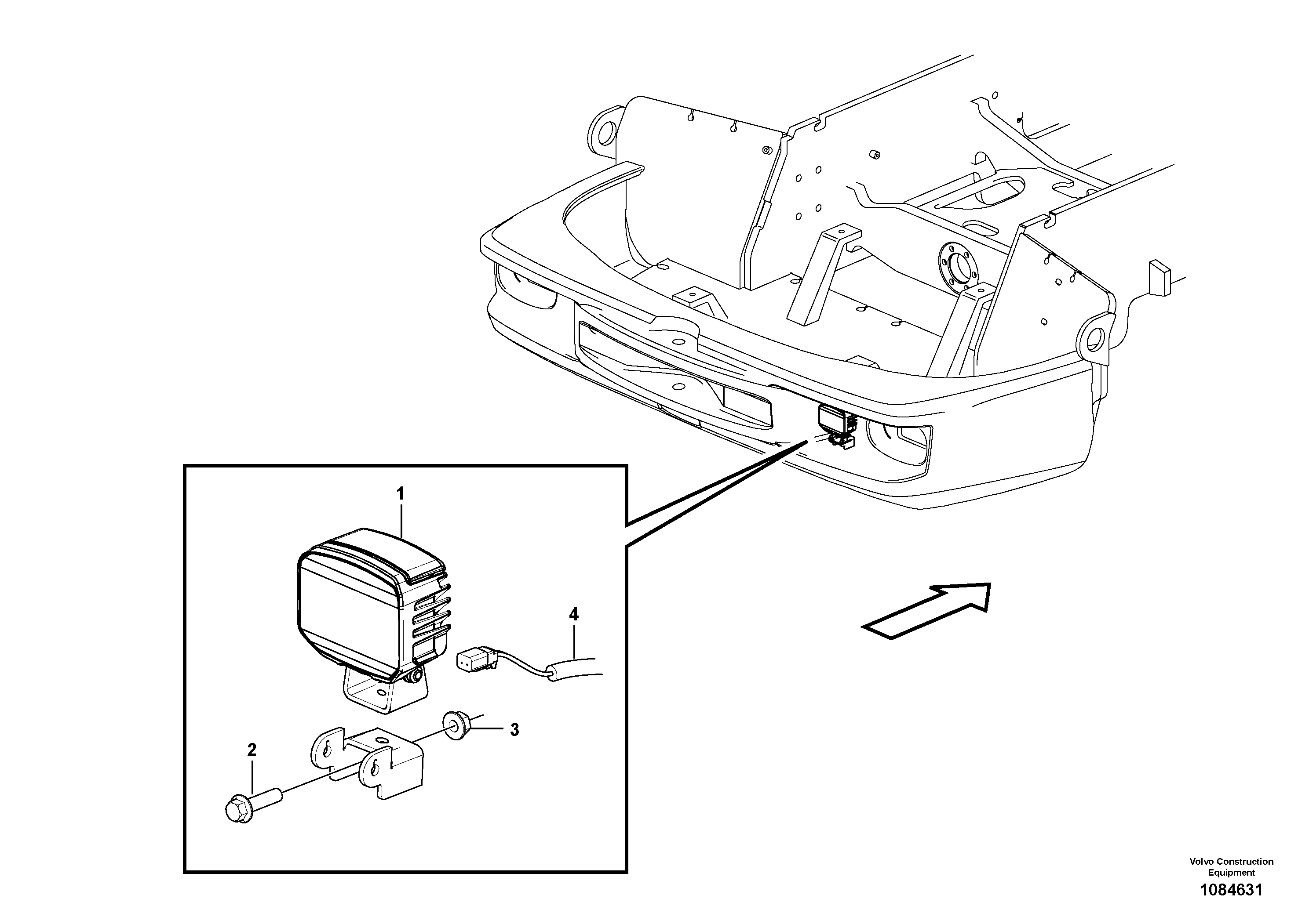Alternator Bracket VOE15696732 VOLVO