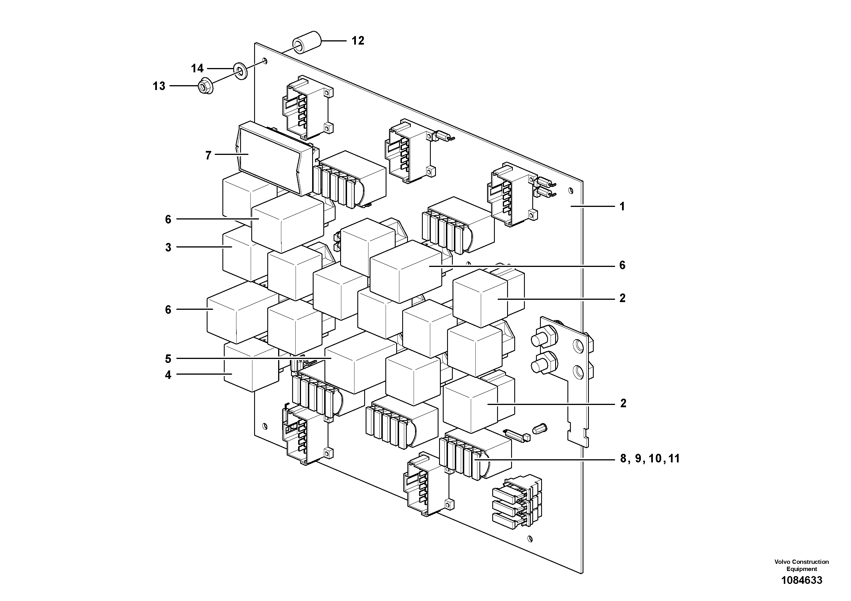 Expanding Screw VOE16055039 VOLVO
